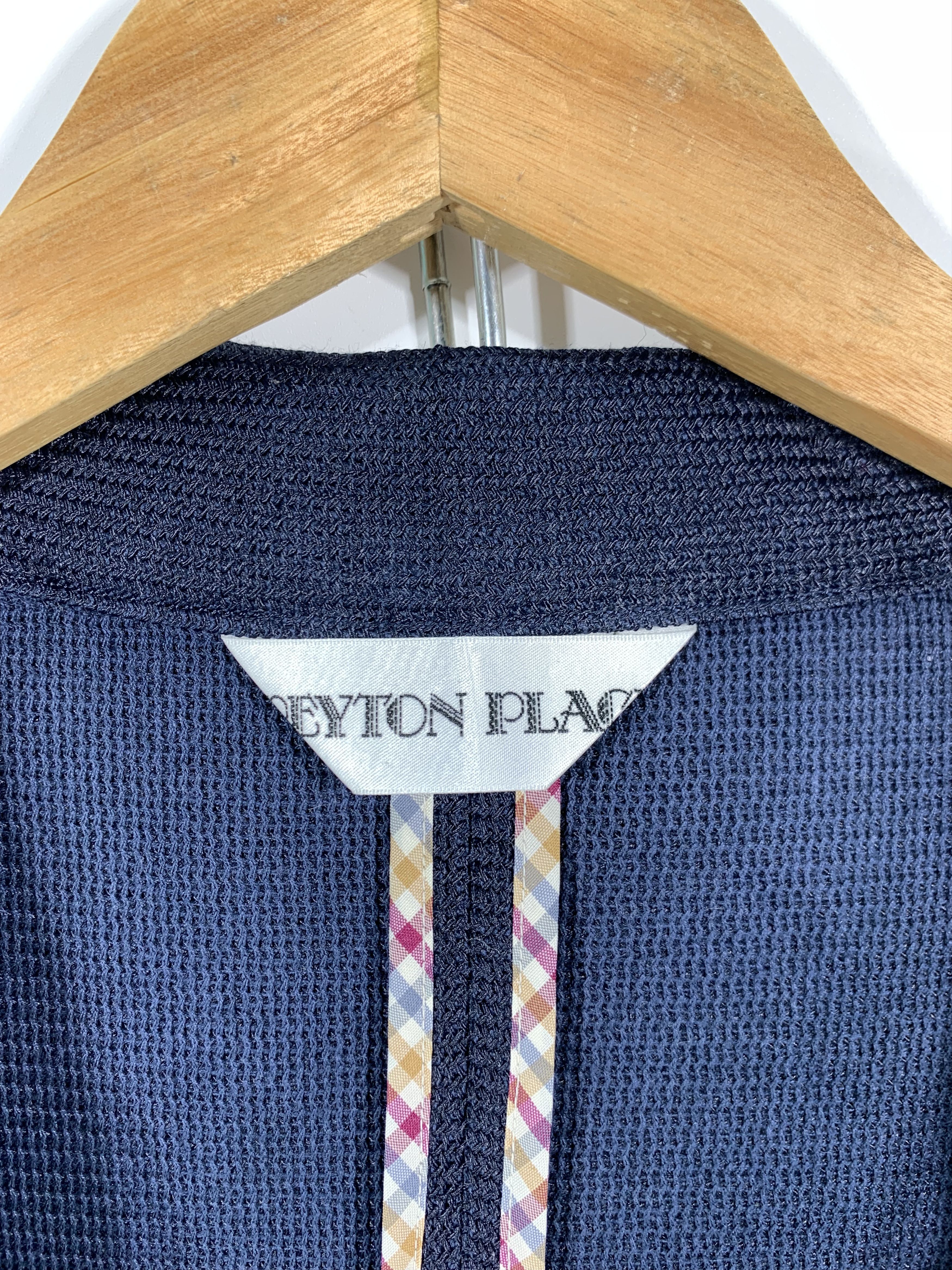 Japanese Brand × Vintage ⚡️Peyton Place Cropped Meshnet Jacket Size XS / US 0-2 / IT 36-38 - 3 Thumbnail