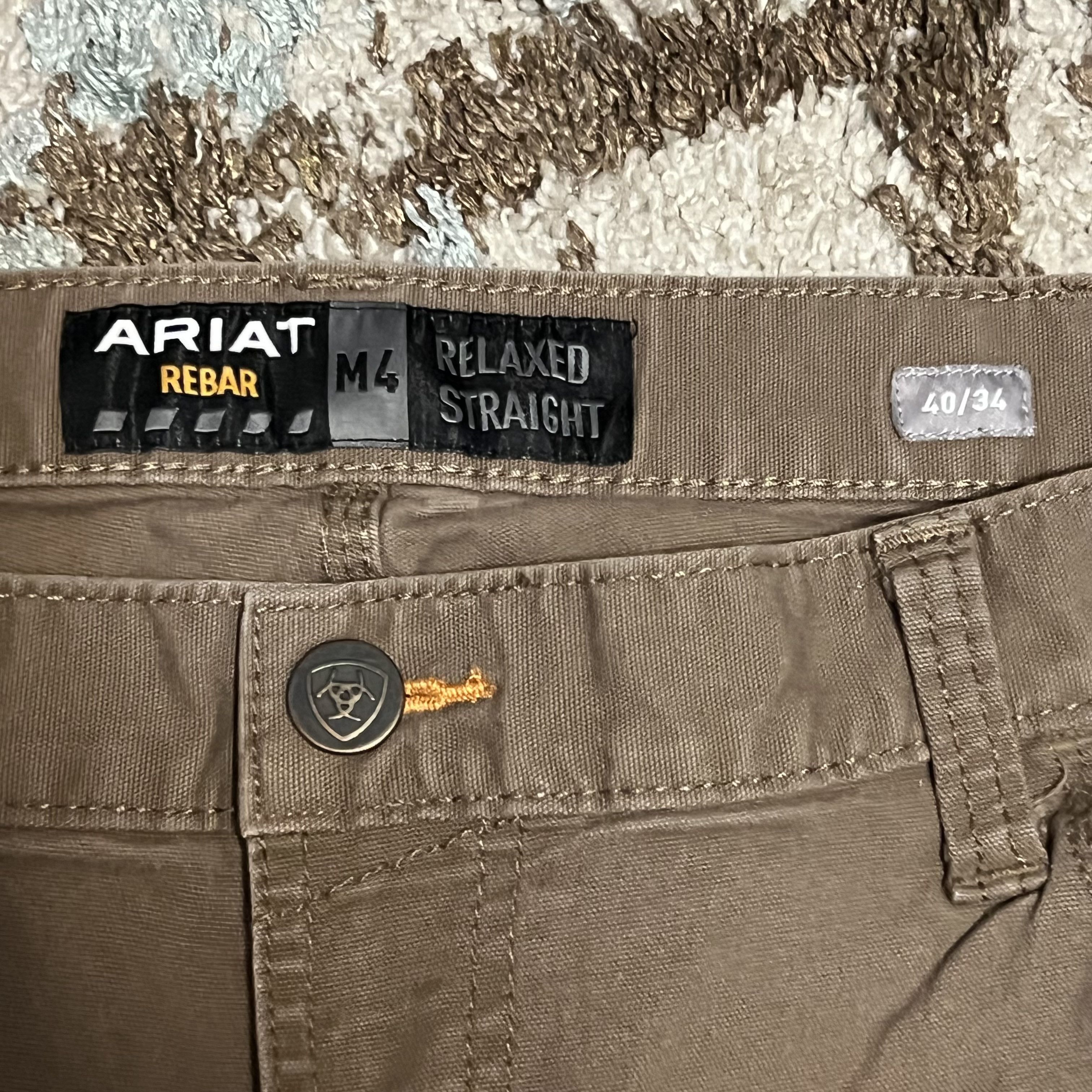 Ariat Ariat Rebar M4 Relaxed Straight Work Pants Size 40x32 Size US 40 / EU 56 - 4 Thumbnail