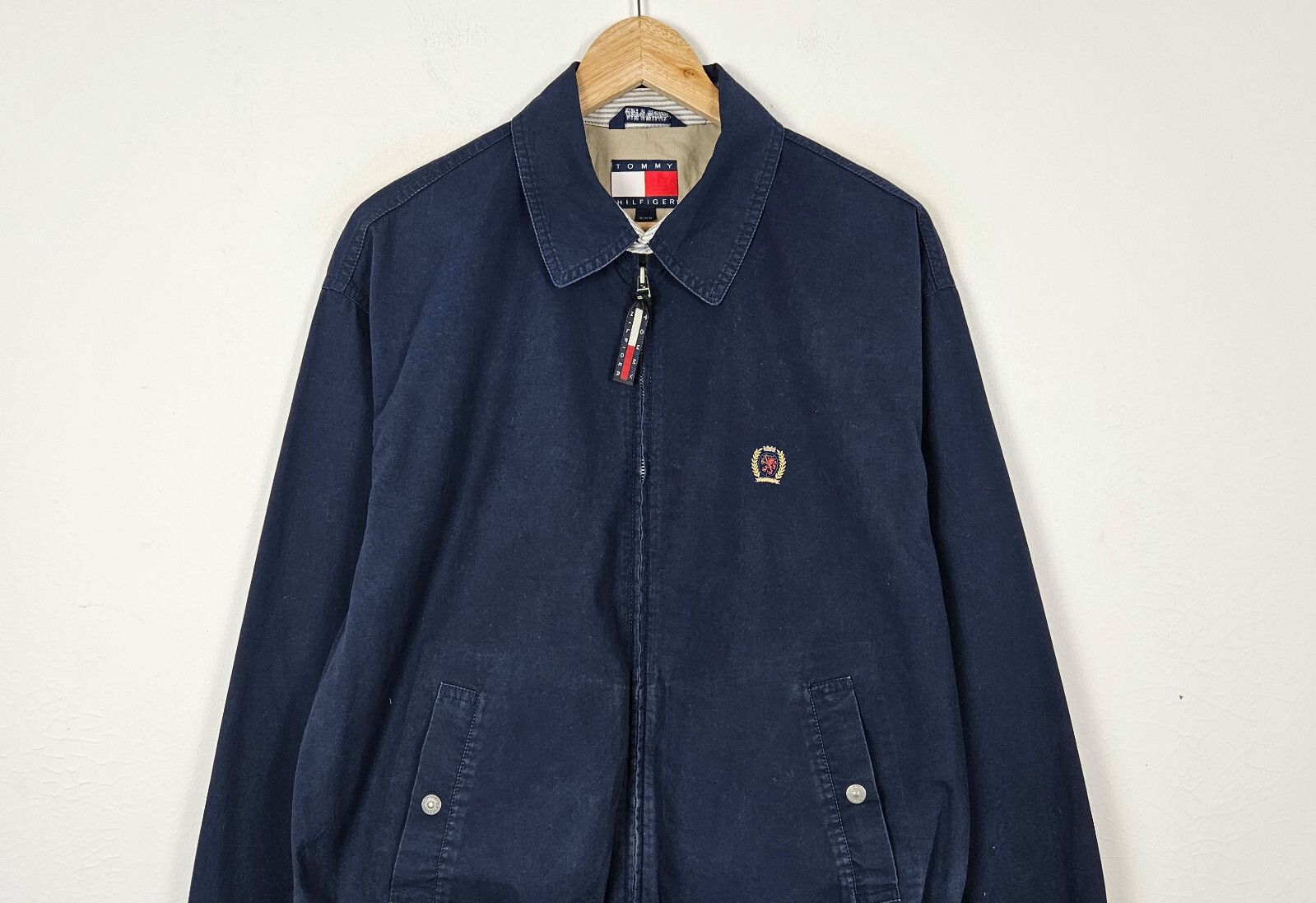 Tommy Hilfiger 90s Tommy Hilfiger Zipper Jacket Size US M / EU 48-50 / 2 - 3 Thumbnail