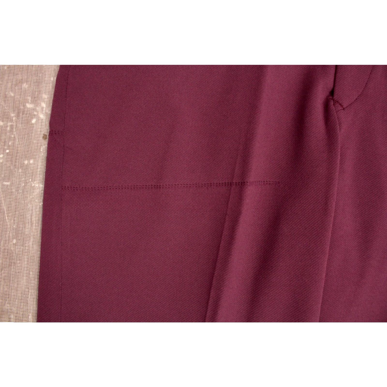 Vintage VINTAGE Men's VTG NOS 1970s Purple Polyester Pants Sz 38x28 70s Size US 38 / EU 54 - 6 Thumbnail