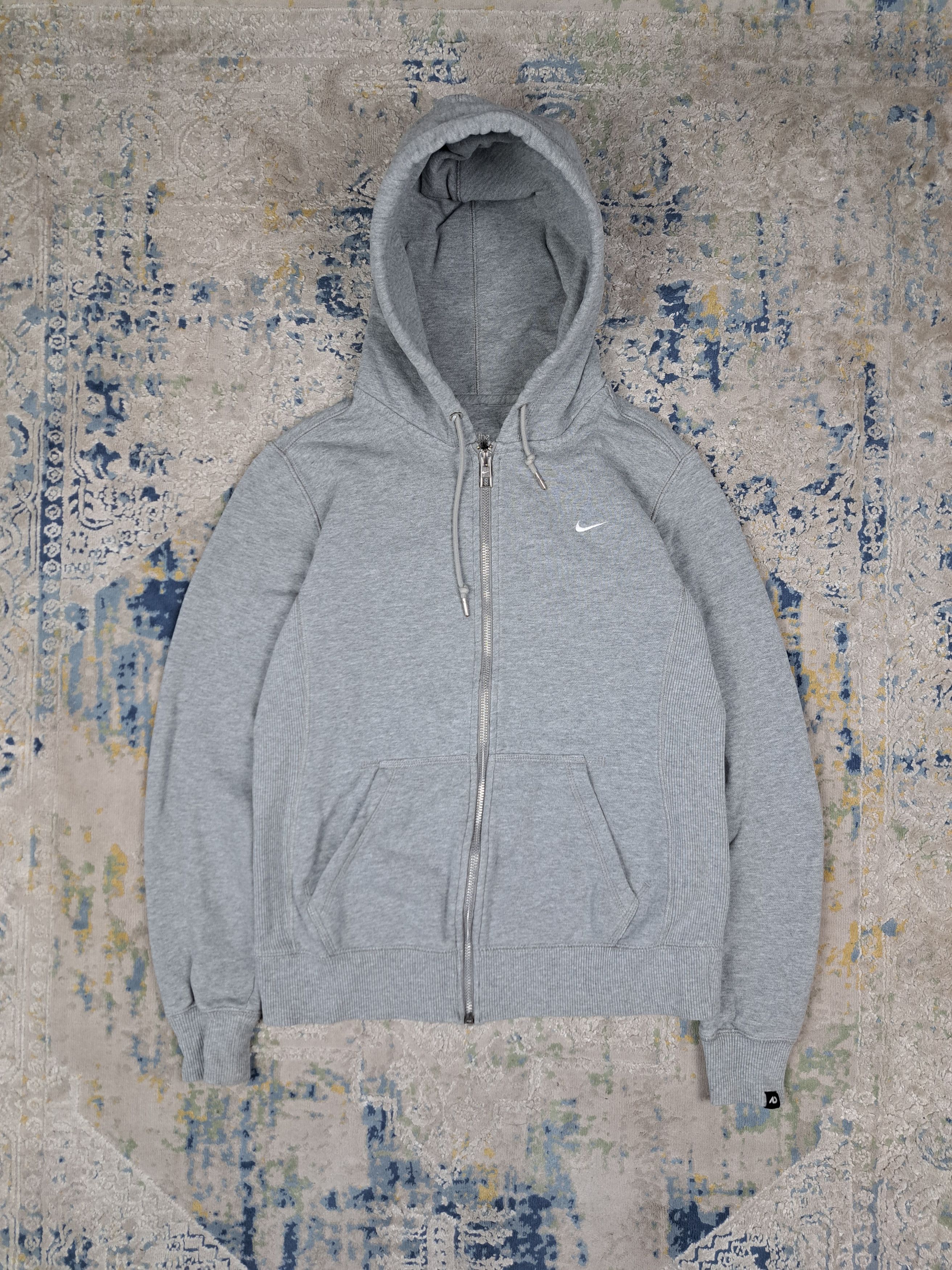 Nike × Vintage Nike Vintage 00s Zip Hoodie Distressed Washed Style