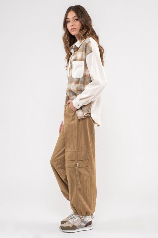 Other RESAMON Corduroy Plaid Button Up Size M / US 6-8 / IT 42-44 - 2 Thumbnail