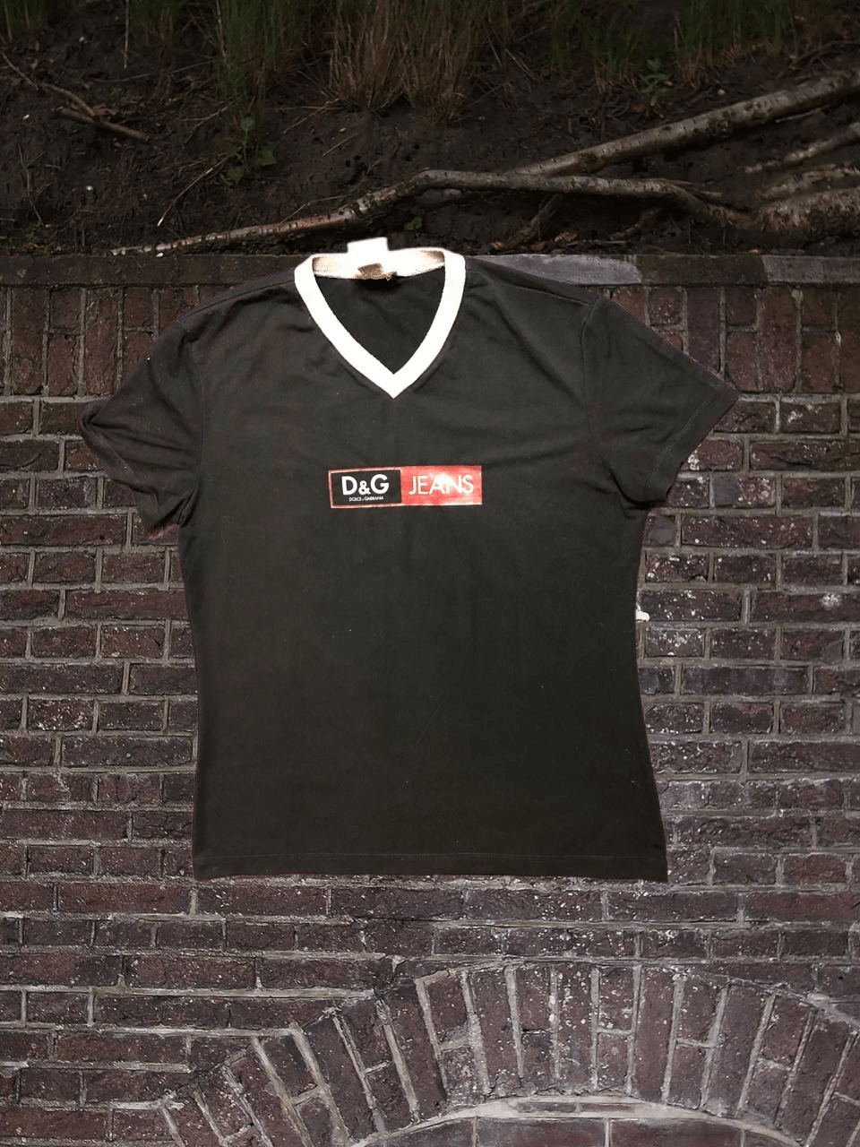 Dolce & Gabbana D&G Dolce & Gabbana vintage luxury center logo tee Size US XL / EU 56 / 4 - 1 Thumbnail