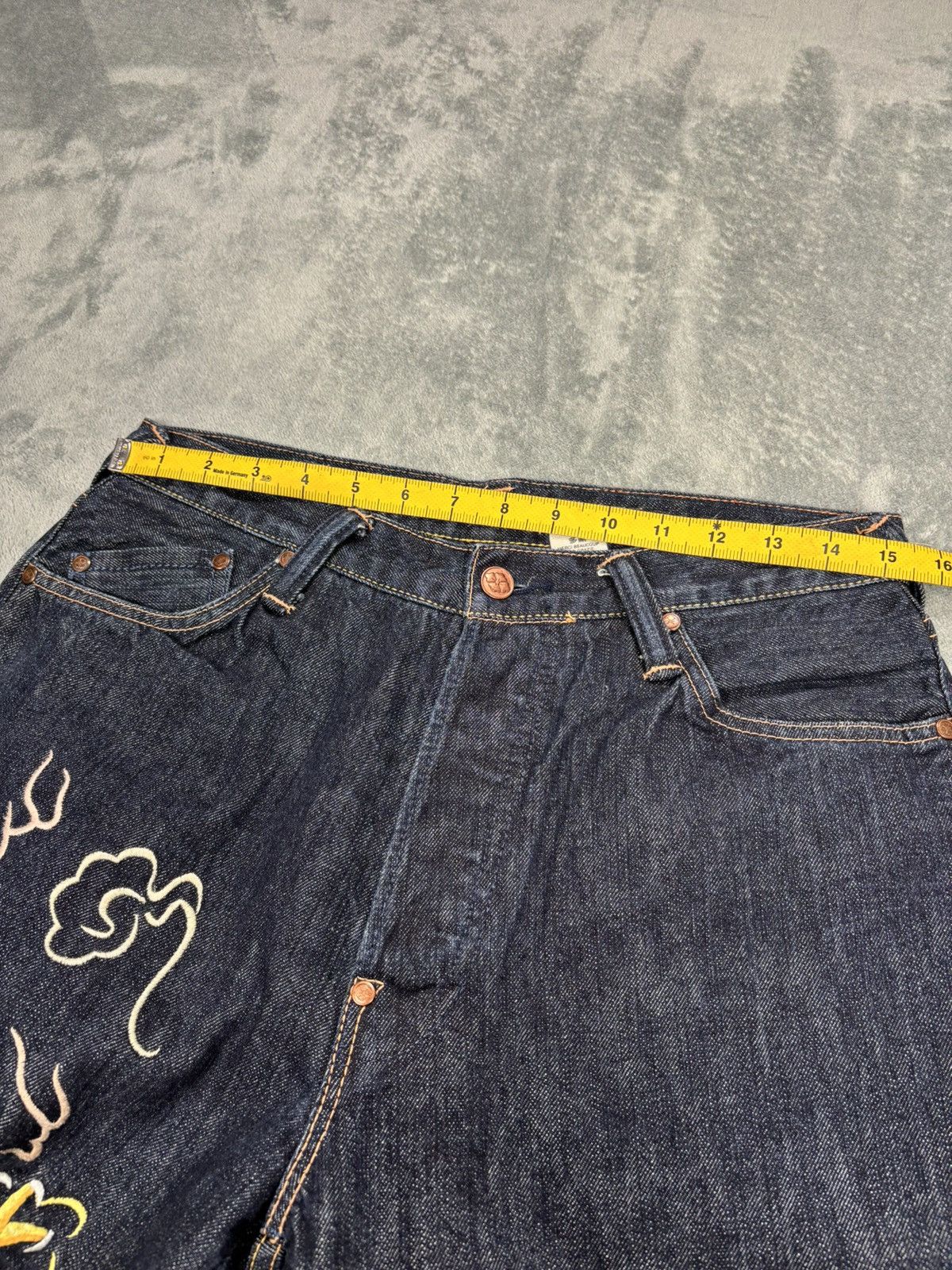 Evisu Vintage Evisu Yamane Tiger Dragon Motive. S018 Size US 30 / EU 46 - 13 Thumbnail