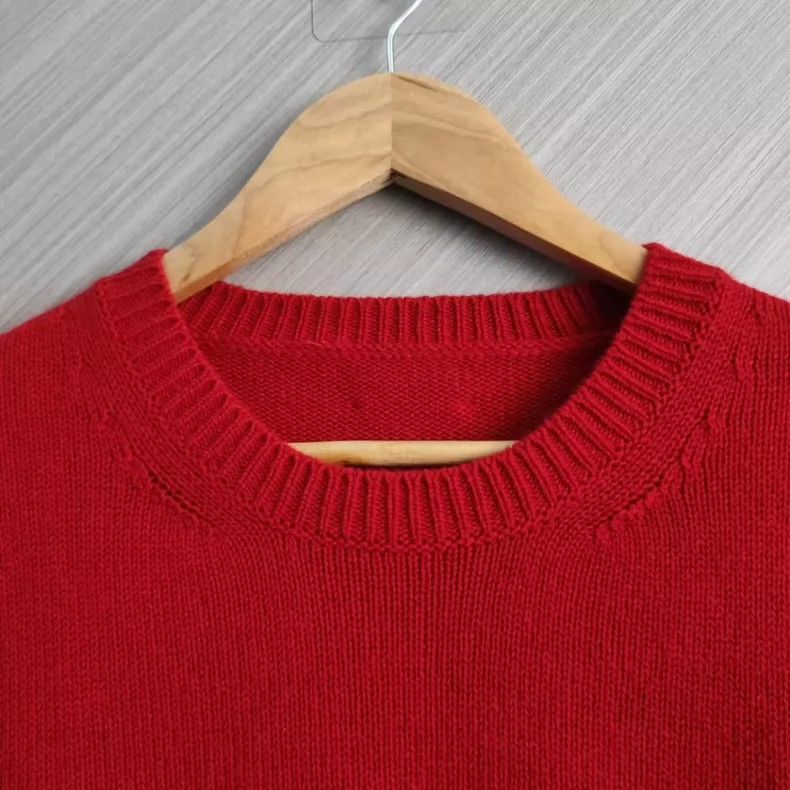 Gucci Gucci Red sweater Size US M / EU 48-50 / 2 - 2 Thumbnail