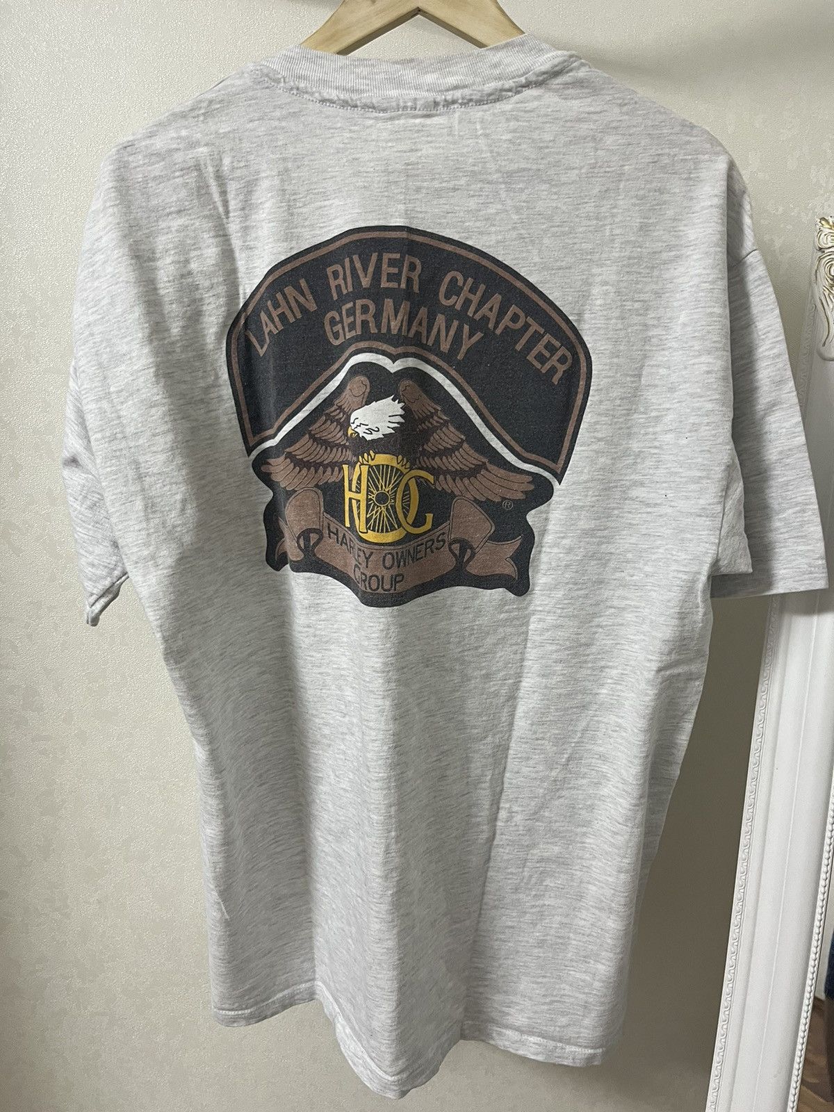 Harley Davidson × Vintage Harley Davidson Vintage y2k Germany Tour T Shirt Size US XL / EU 56 / 4 - 2 Thumbnail