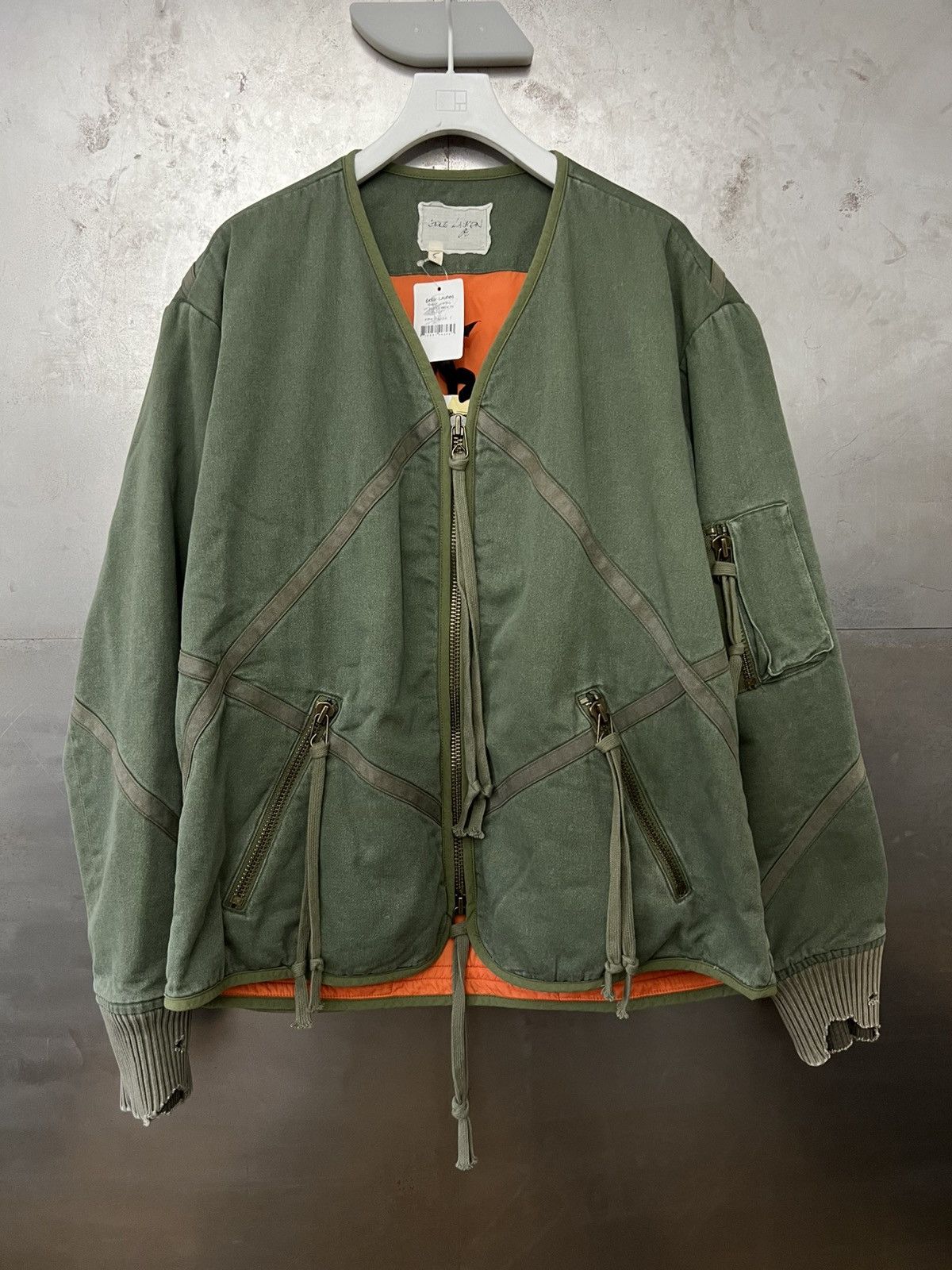 Greg Lauren Greg Lauren Reconstructed Military Cargo Bomber Size US XL / EU 56 / 4 - 1 Thumbnail