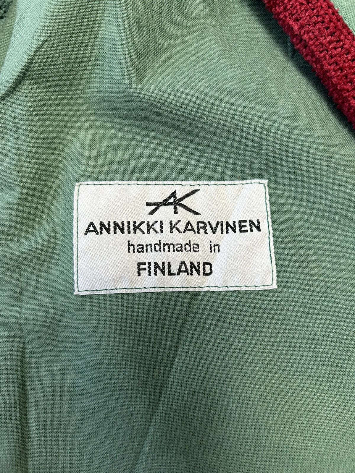Annikki Karvinen × Designer × Handmade ANNIKKI KARVINEN HANDMADE IN FINLAND JACKET Size US XL / EU 56 / 4 - 5 Thumbnail