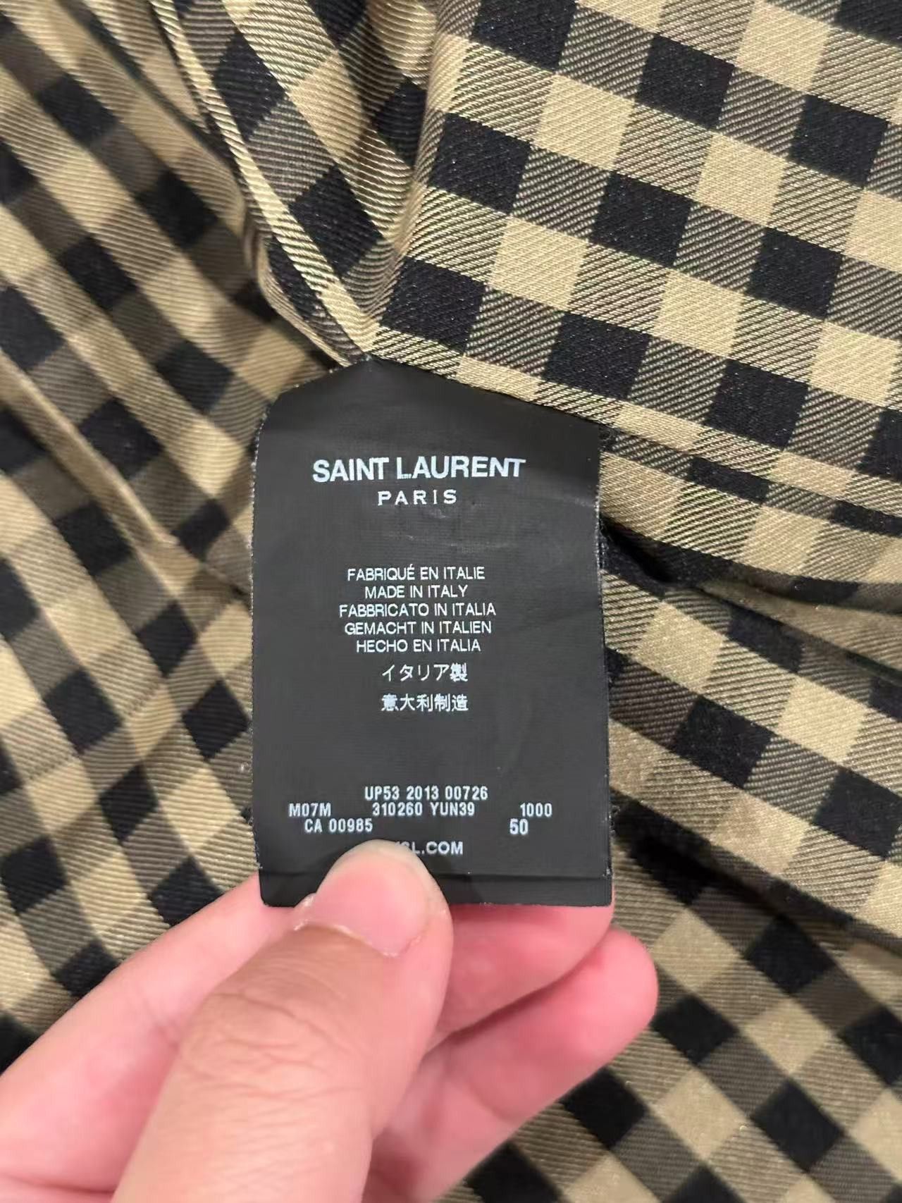 Saint Laurent Paris Saint Laurent FW13 Black Trench Coat Size US M / EU 48-50 / 2 - 8 Thumbnail