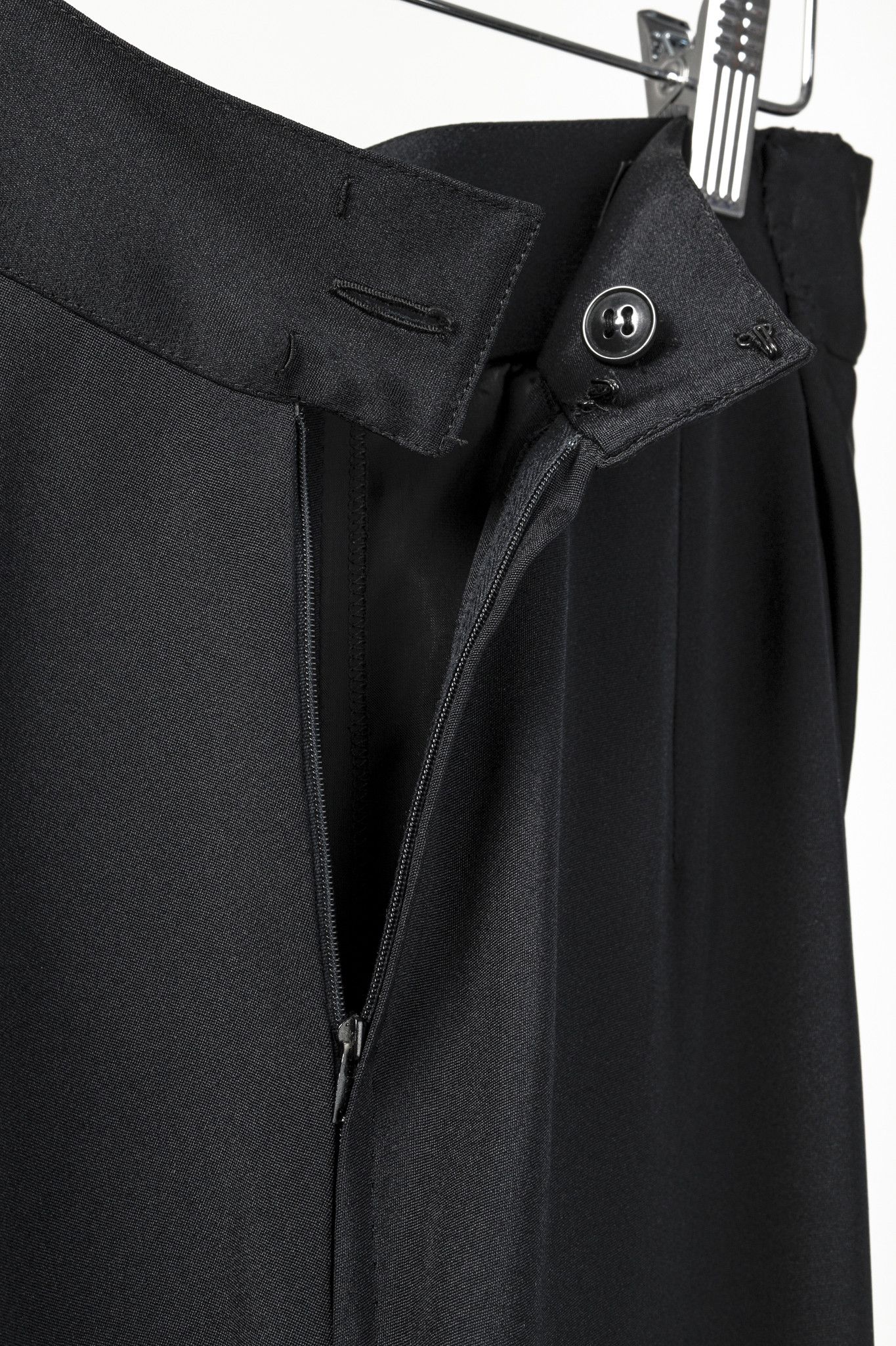 Versace Gianni Versace Vintage Asymmetrical Draped Silk Pant Size 30" / US 8 / IT 44 - 8 Thumbnail
