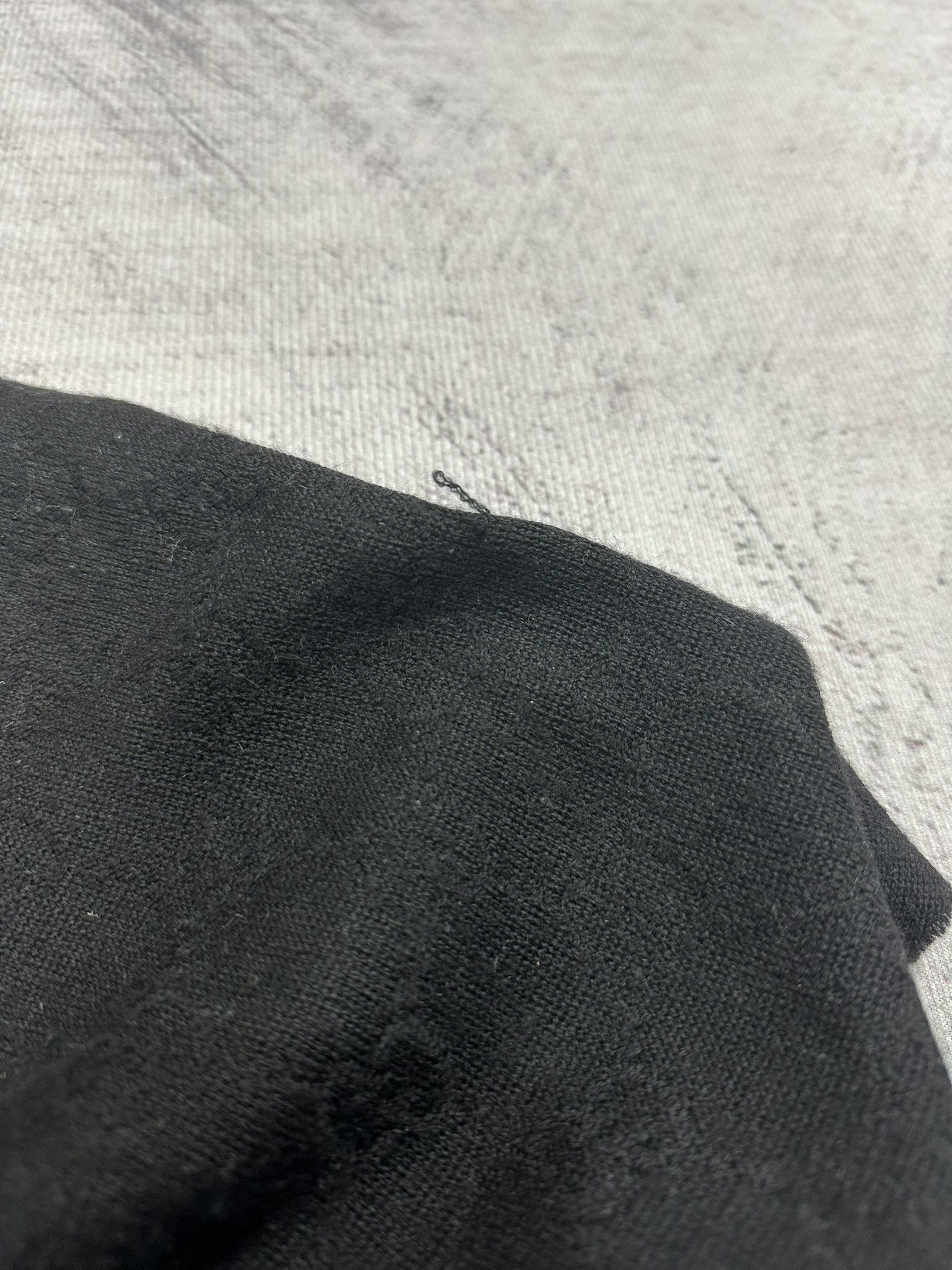 Gucci Gucci Scarf GG Monogram Logo Fringed Black Size ONE SIZE - 9 Thumbnail
