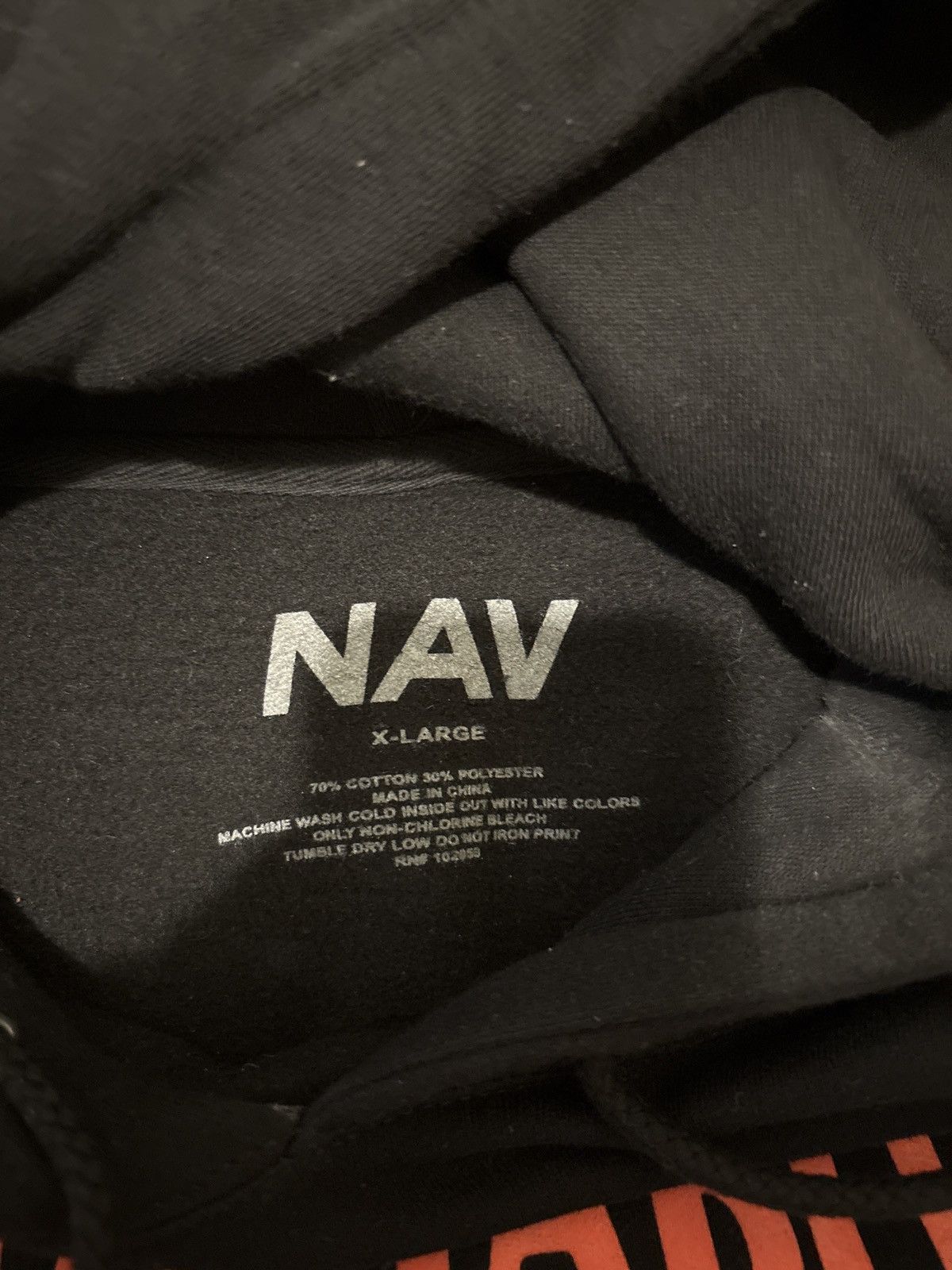 Vlone VLone x Nav hoodie Size US XL / EU 56 / 4 - 3 Thumbnail