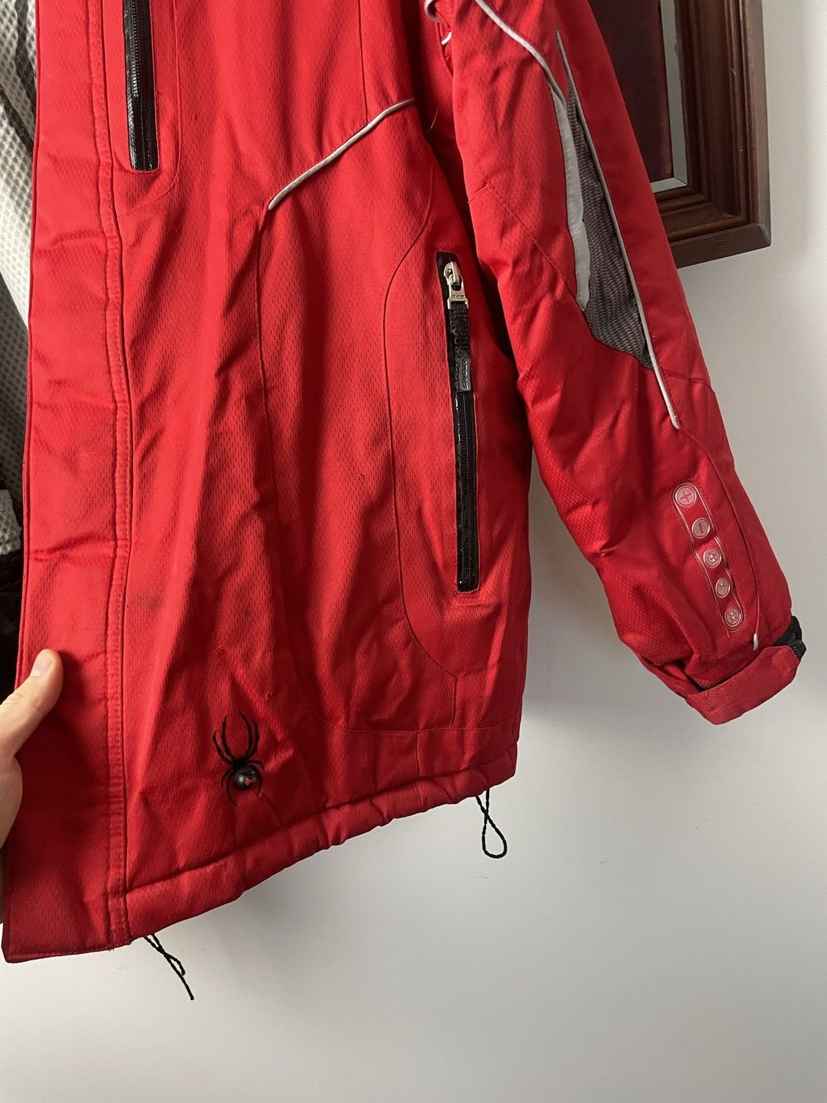 Spyder Spyder X-static Insulat Ski jacket Spiderweb Fullprint Hype Size US XL / EU 56 / 4 - 8 Thumbnail