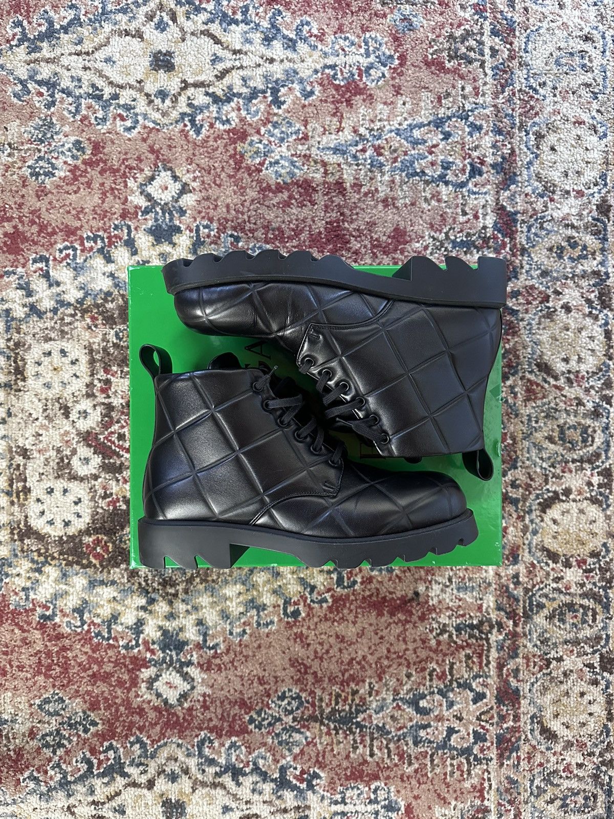 Bottega Veneta Quilted Strut Ankle Boot Size US 9 / EU 42 - 1 Thumbnail