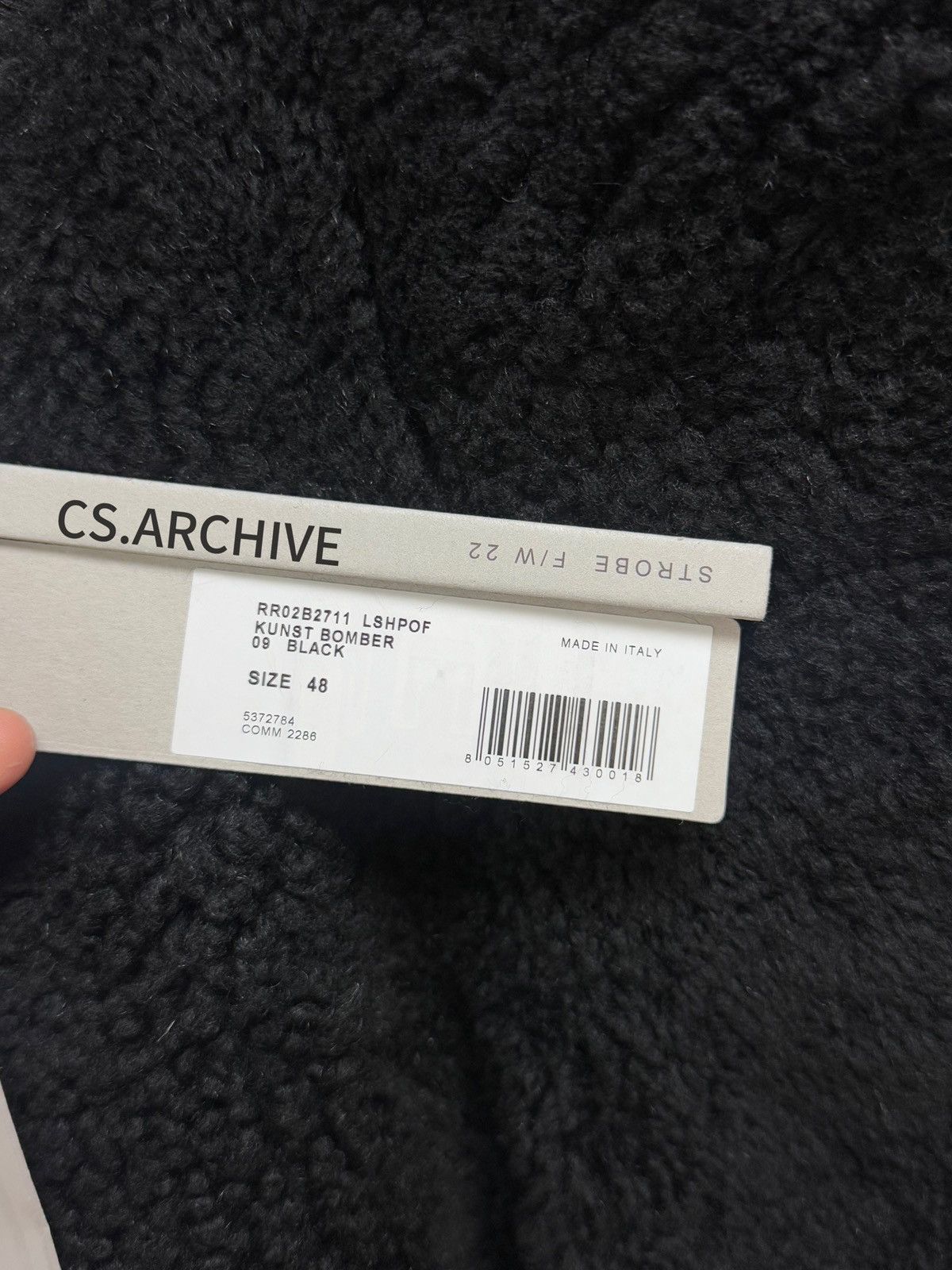Rick Owens Rick owens Jumbo Kunst Bomber Size US M / EU 48-50 / 2 - 6 Thumbnail