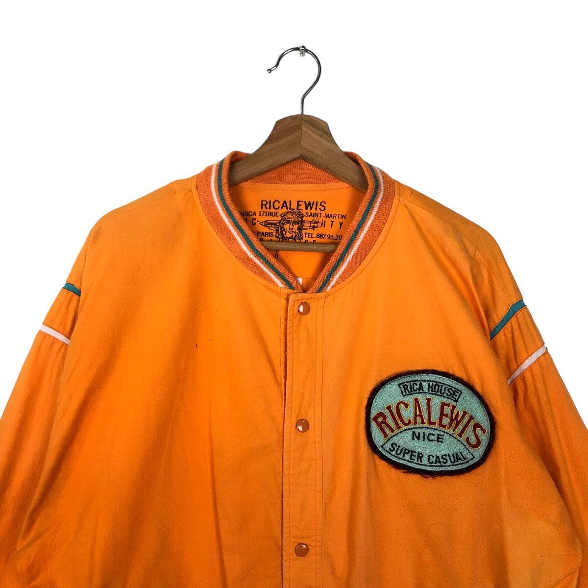 Japanese Brand 🔥VINTAGE BOMBER JACKET RICALEWIS SAINT MARTIN JAPAN Size US L / EU 52-54 / 3 - 2 Thumbnail