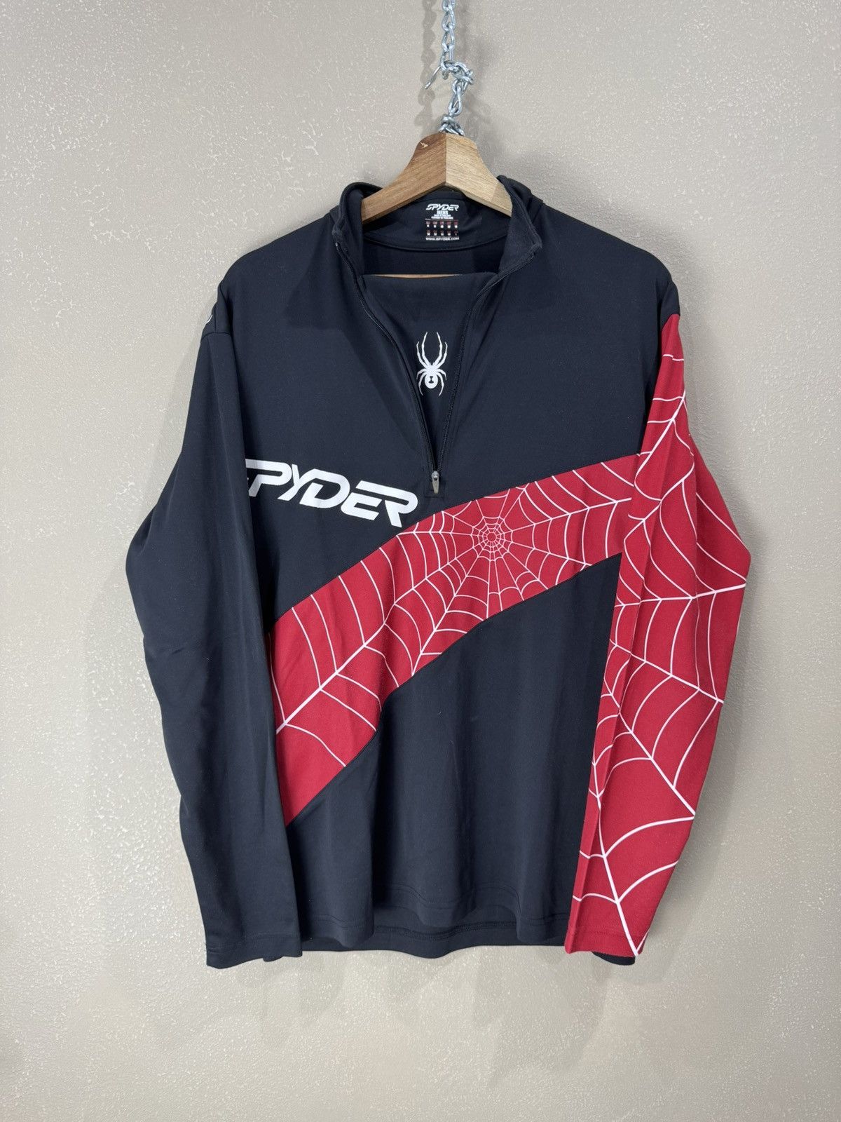 Spyder Spyder Thermo 1/4 Zip Longsleeve Outdoor Hiking Size US M / EU 48-50 / 2 - 1 Thumbnail