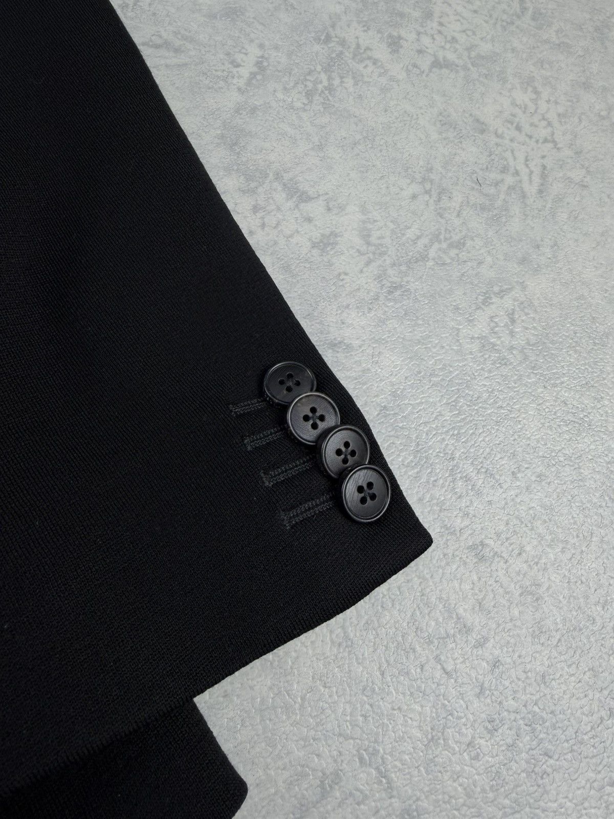 Z Zegna Z Zegna TM Wool Blazer Black Stretch Sport Coat Size 54R Size 44R - 4 Thumbnail