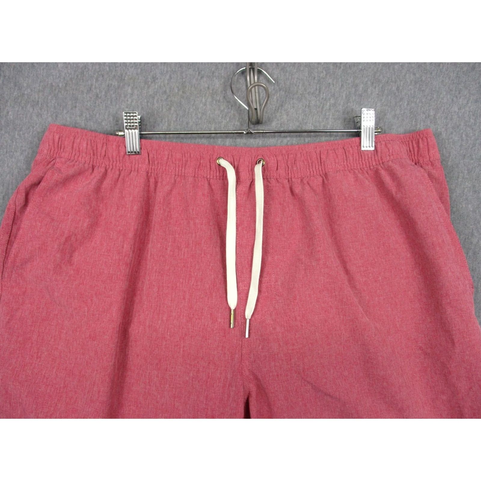 Vintage Fair Harbor Mens 3XL Pink Heathered Elastic Lined Pockets Shorts Size US 39 - 3 Thumbnail