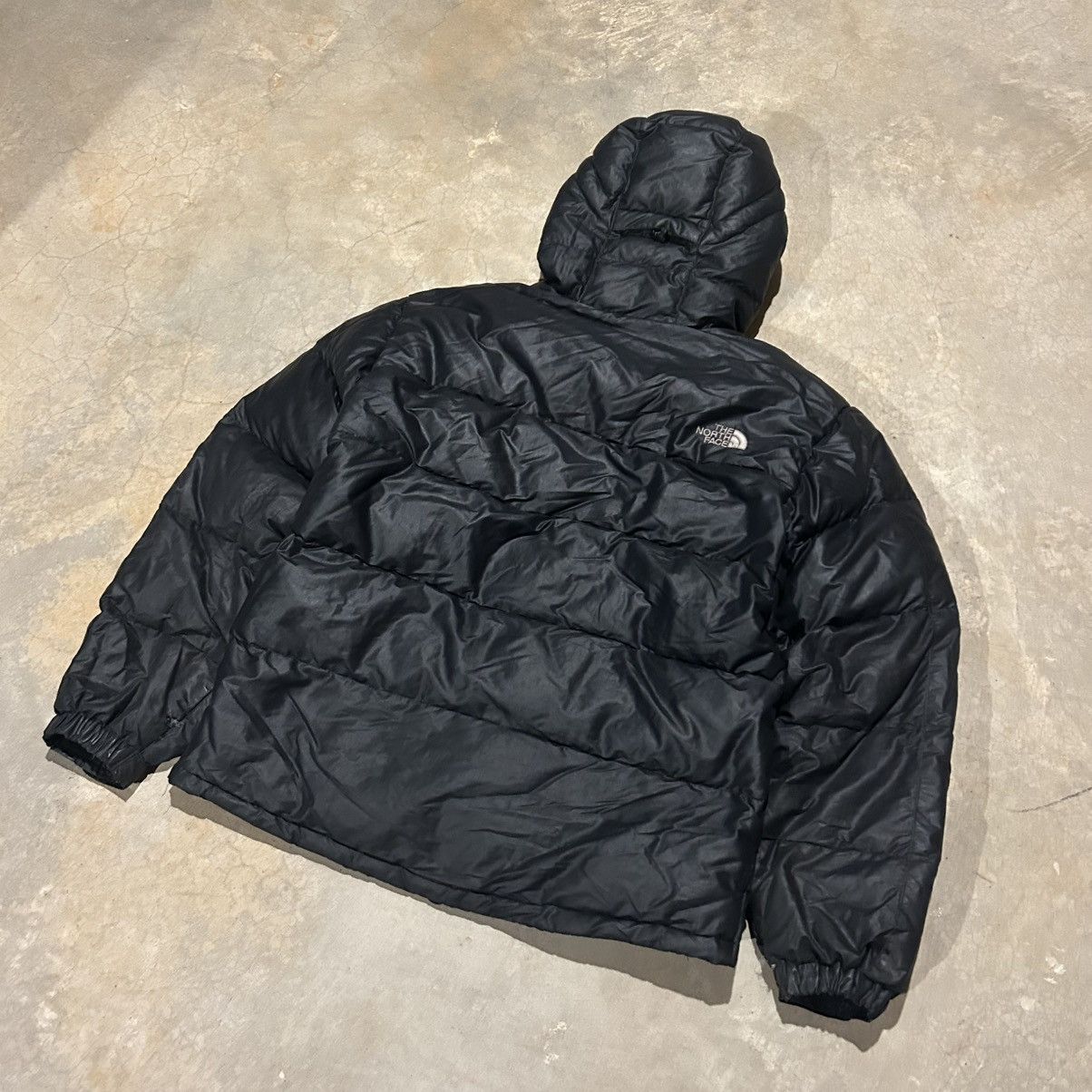 The North Face × Vintage The North Face Hooded Down Fill 700 Nuptse Puffer Jacket Size US M / EU 48-50 / 2 - 10 Thumbnail