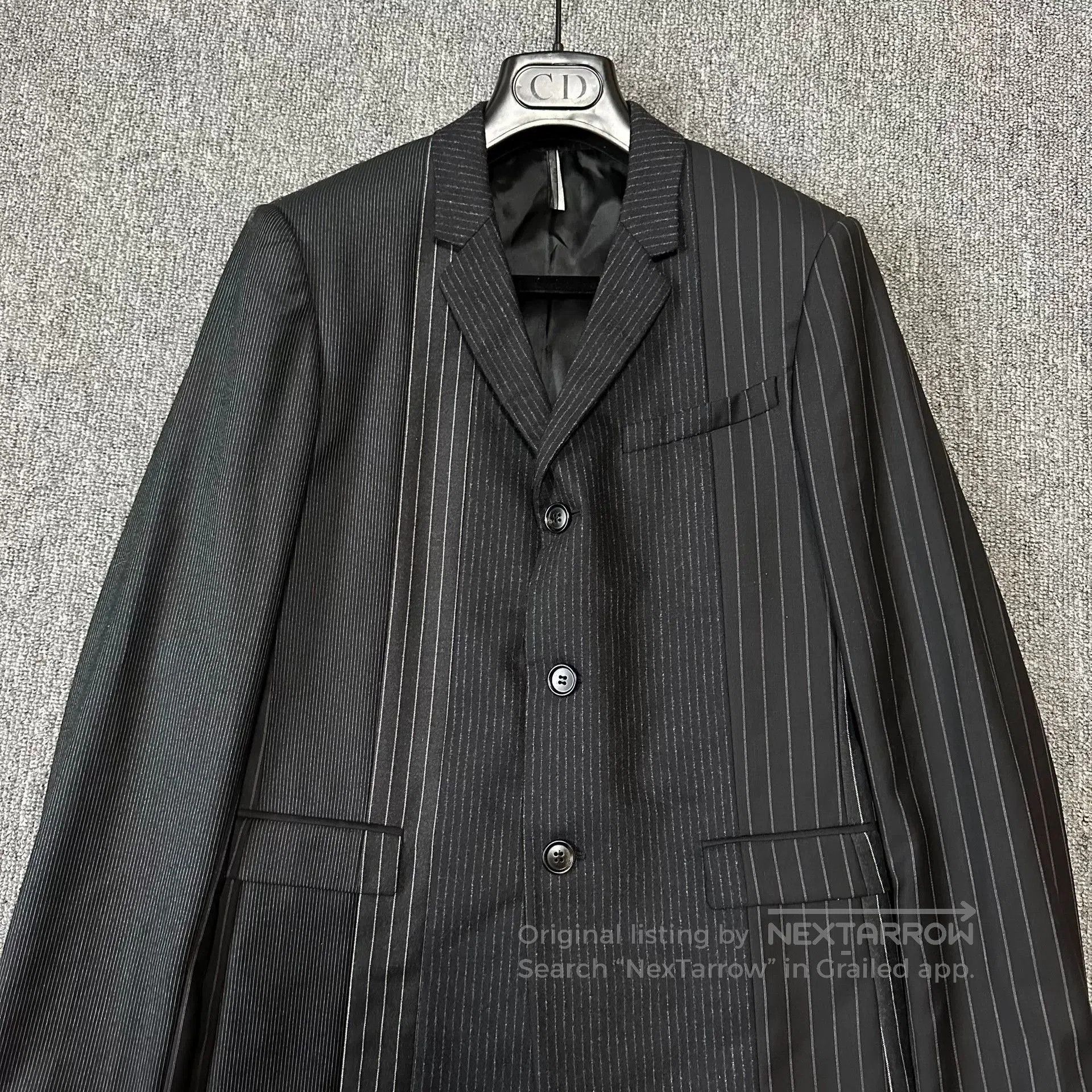 Dior Dior Homme 14FW Runway Patchwork Blazer. Size US S / EU 44-46 / 1 - 2 Thumbnail