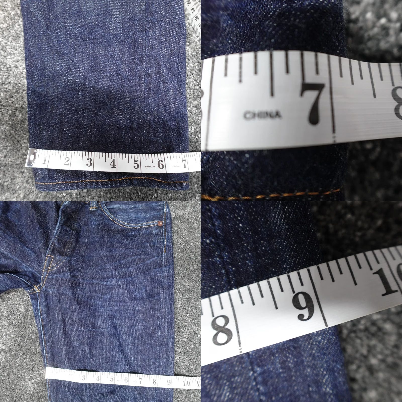 Warehouse Warehouse & Co Jeans - Selvedge Blue 32 W32 L30 Mens Size US 32 / EU 48 - 9 Thumbnail