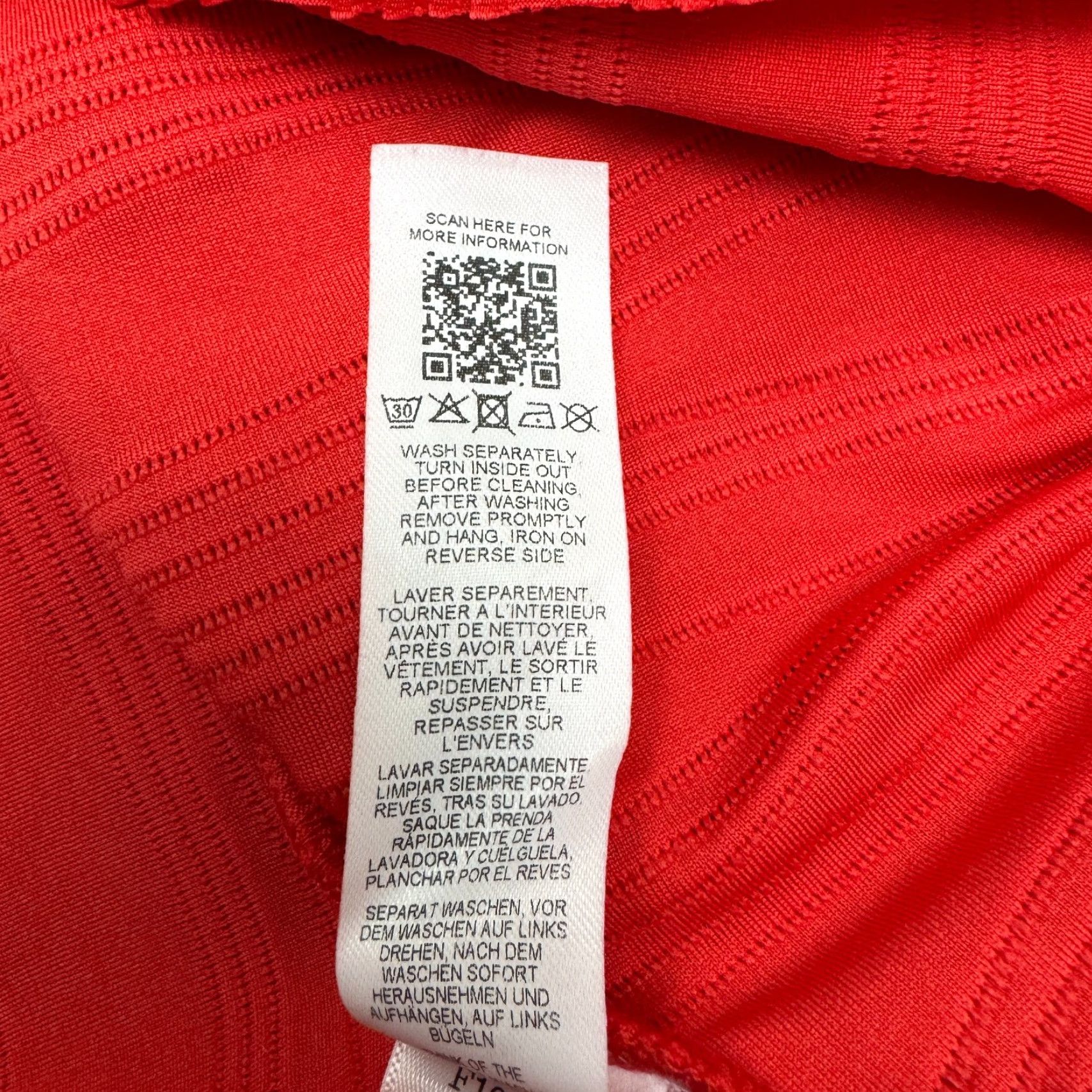 Asos ASOS Dress Women 12 Red Halter Sleeveless Backless Party Hi-Low Asymmetrical Hem Ruched Sheath Vintage No Size XL / US 12-14 / IT 48-50 - 6 Thumbnail