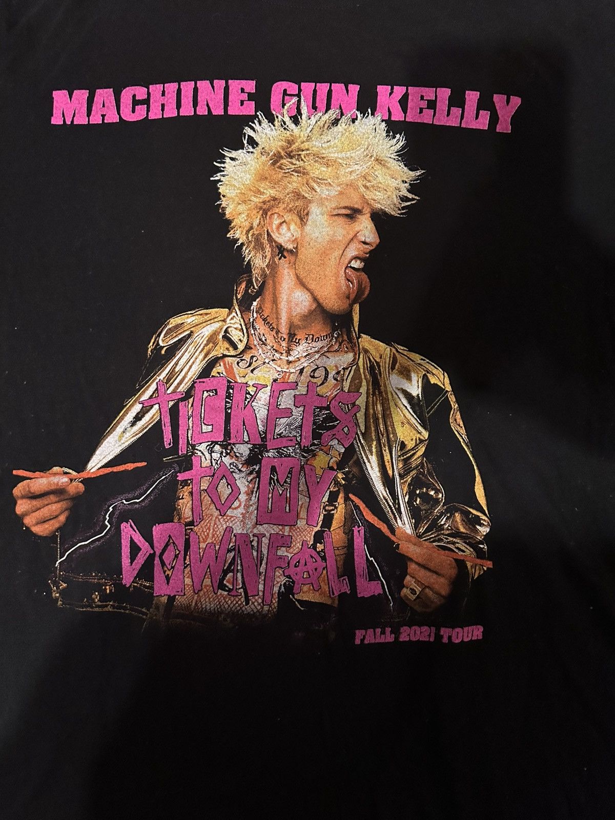 Band Tees Machine Gun Kelly MGK Size L / US 10 / IT 46 - 2 Thumbnail