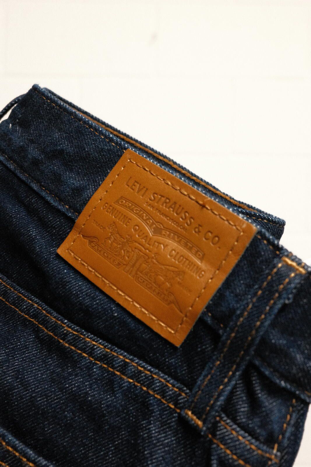 Levi's Levi's Wide Leg Dark Wash Denim Jeans SIZE 27 Size US 30 / EU 46 - 3 Thumbnail