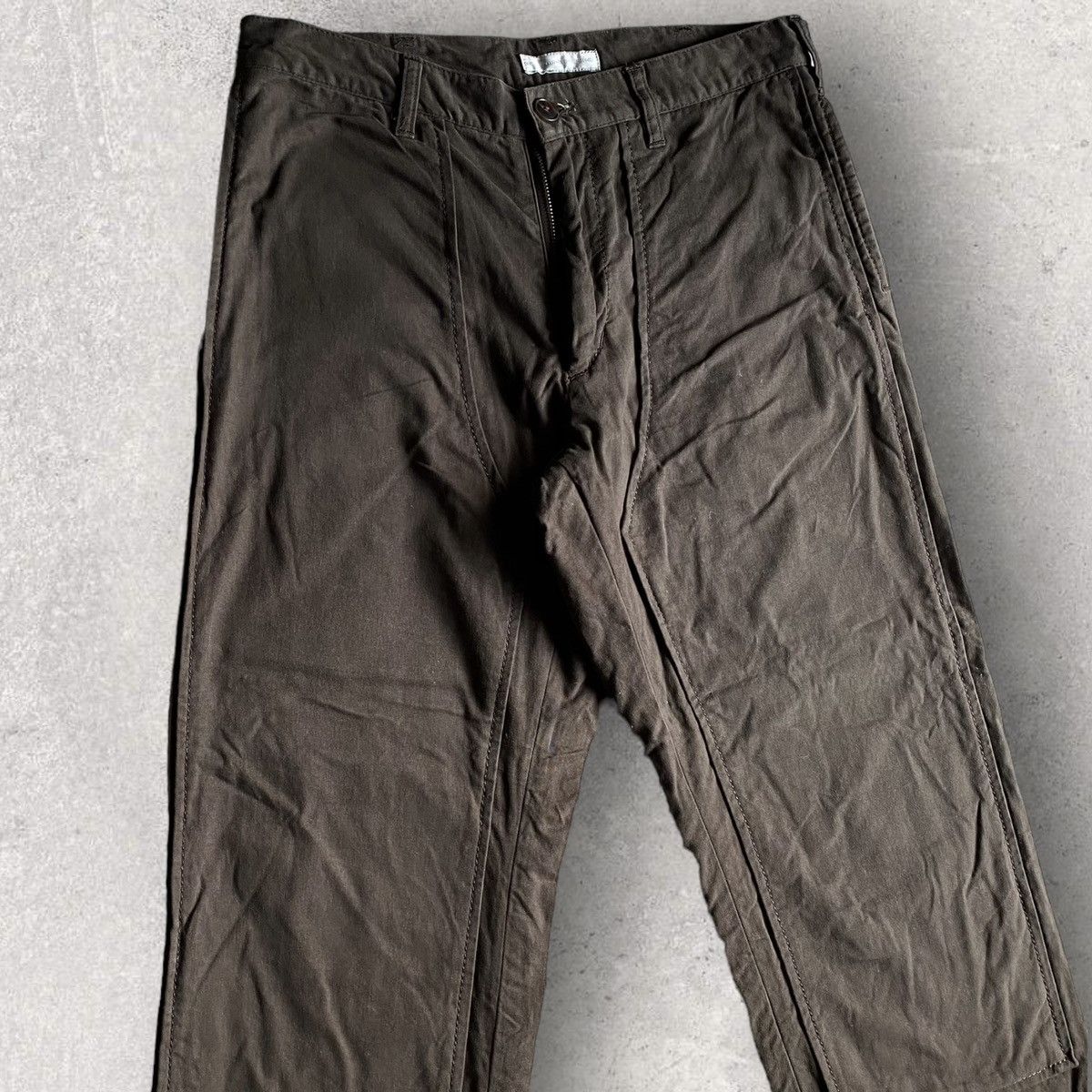Number (N)ine AW02 Nowhere Man Double Knee Carpenter Pants Size US 30 / EU 46 - 2 Thumbnail