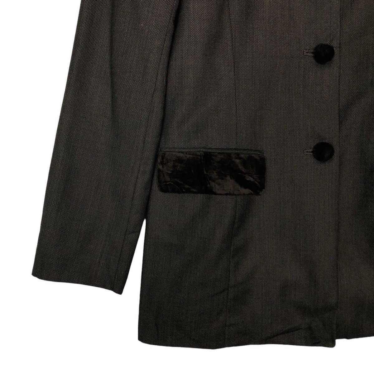 Japanese Brand 👍Vintage Lanvin La Collection Velvet Jacket Size M / US 6-8 / IT 42-44 - 4 Thumbnail
