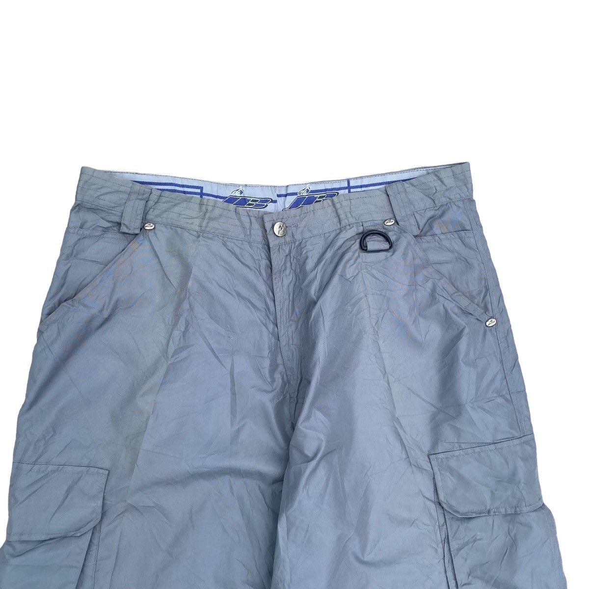 Vintage Y2K Johnny Blaze Baggy Nylon Cargo Size US 35 - 6 Thumbnail