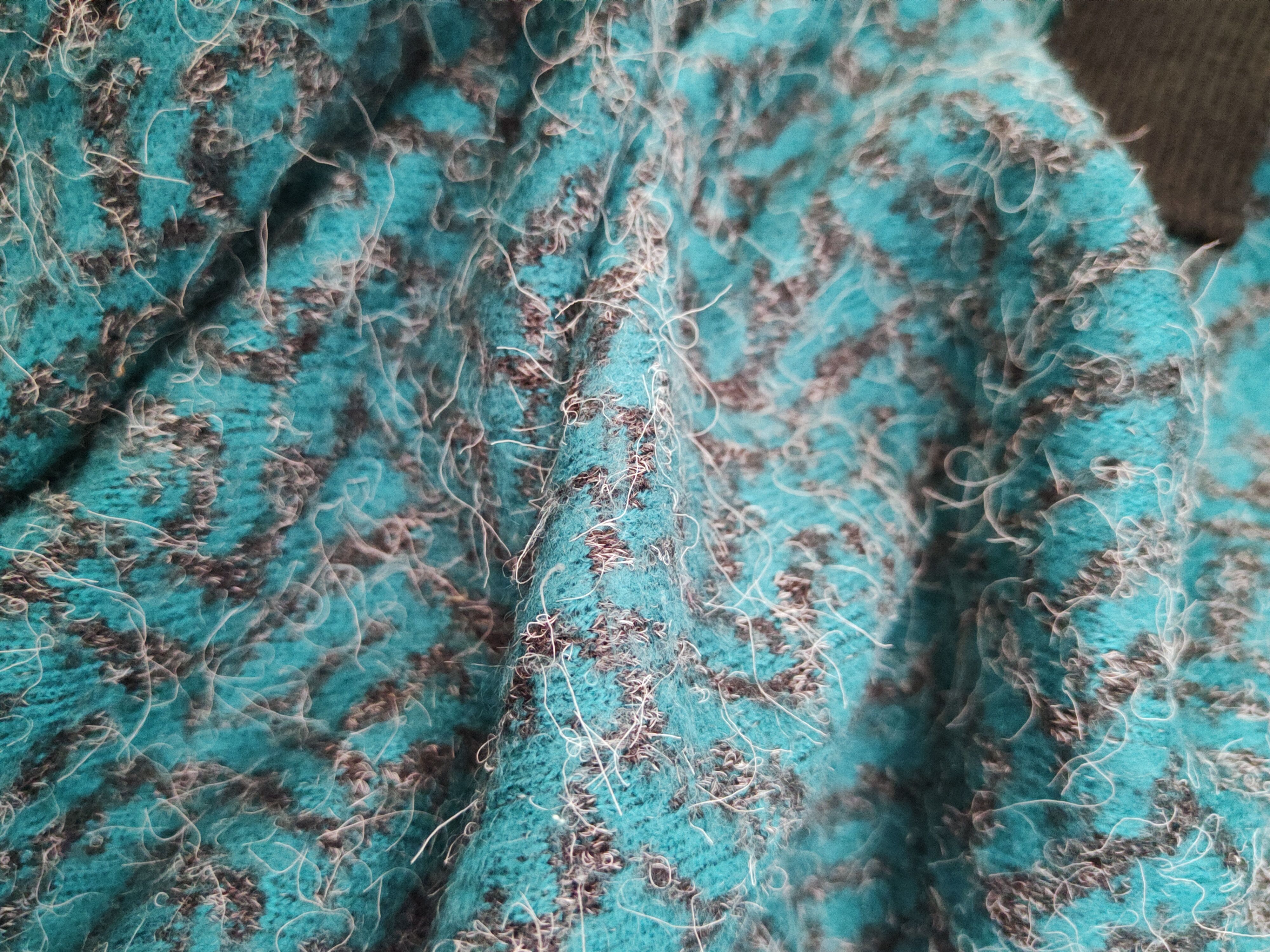 Homespun Knitwear × Japanese Brand × Vintage Japanese Brand Green Knitwear Sweatshirts #W886 Size L / US 10 / IT 46 - 10 Thumbnail