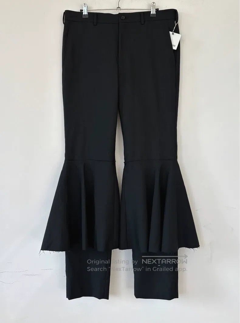 Comme des Garcons Comme Des Garcons size L Men's wool blend flare pants, tro Size US 27 - 1 Thumbnail