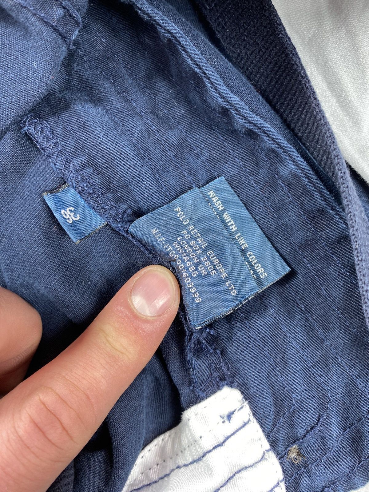 Polo Ralph Lauren × Ralph Lauren × Vintage Vintage Polo Ralph Lauren Men’s Cargo Shorts Size 36 Size US 36 / EU 52 - 12 Thumbnail