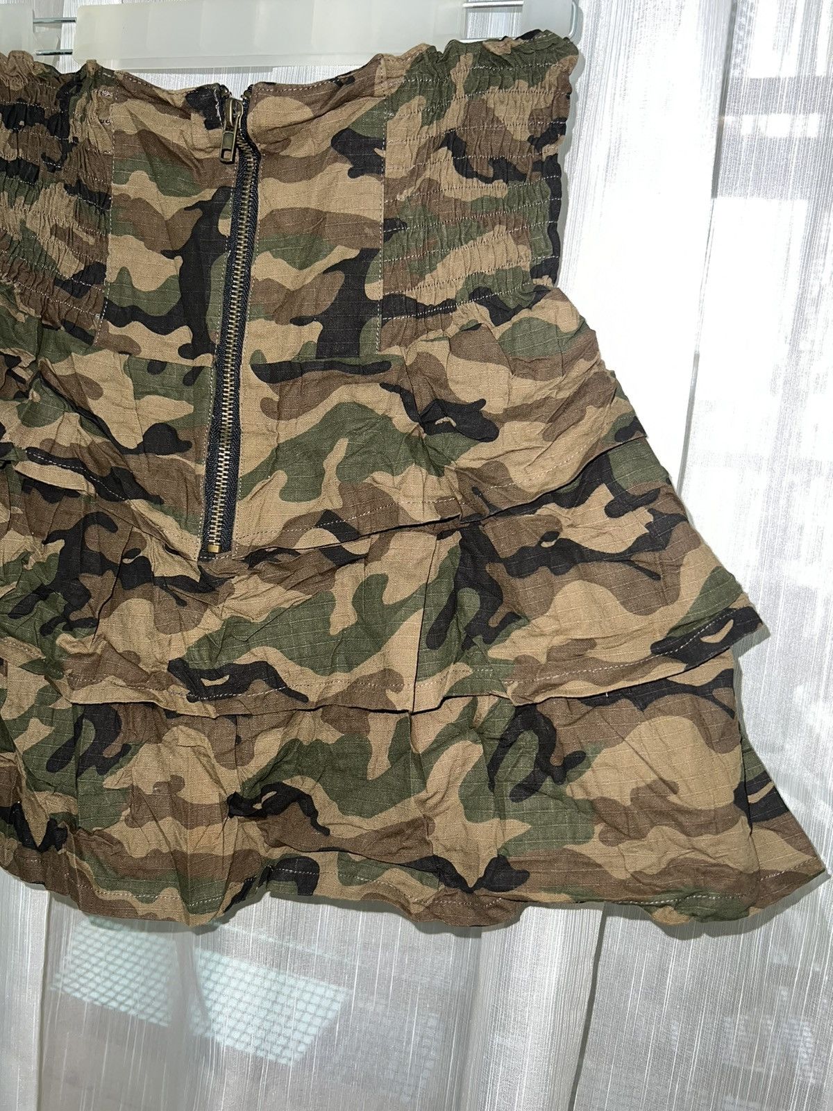 Japanese Brand RyuRyu Camo mini skirt 🖤 Size 27" / US 4 / IT 40 - 10 Thumbnail