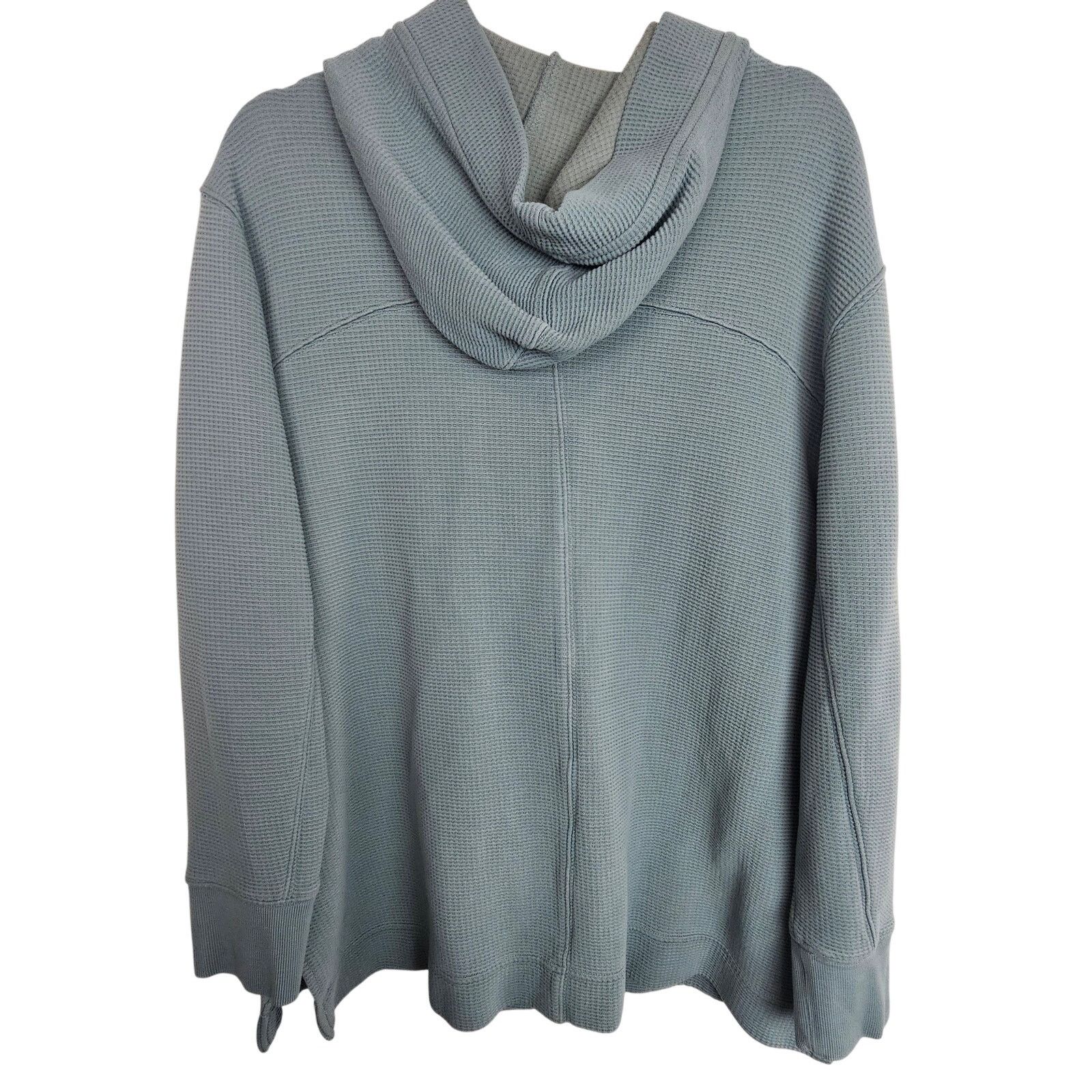 Athleta Athleta Coaster Luxe Waffle Hoodie Sweater Size L Activewear Size L / US 10 / IT 46 - 10 Thumbnail