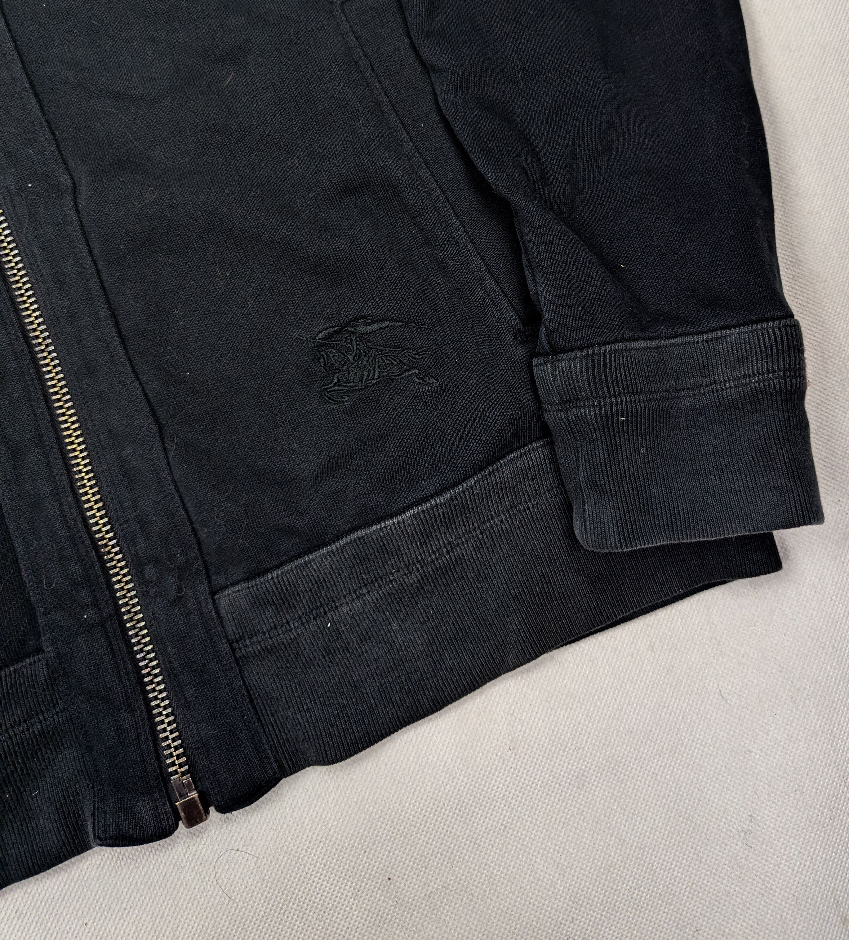 Burberry Burberry black zip sweatshirt M Size US M / EU 48-50 / 2 - 2 Thumbnail