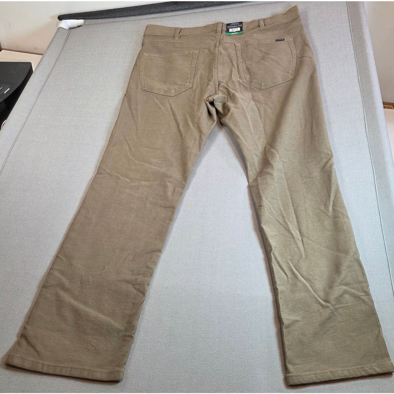 JACHS NY JACHS NY Straight Fit Tan Flex Waist Pants 38x32 NWT Size US 38 / EU 54 - 3 Thumbnail
