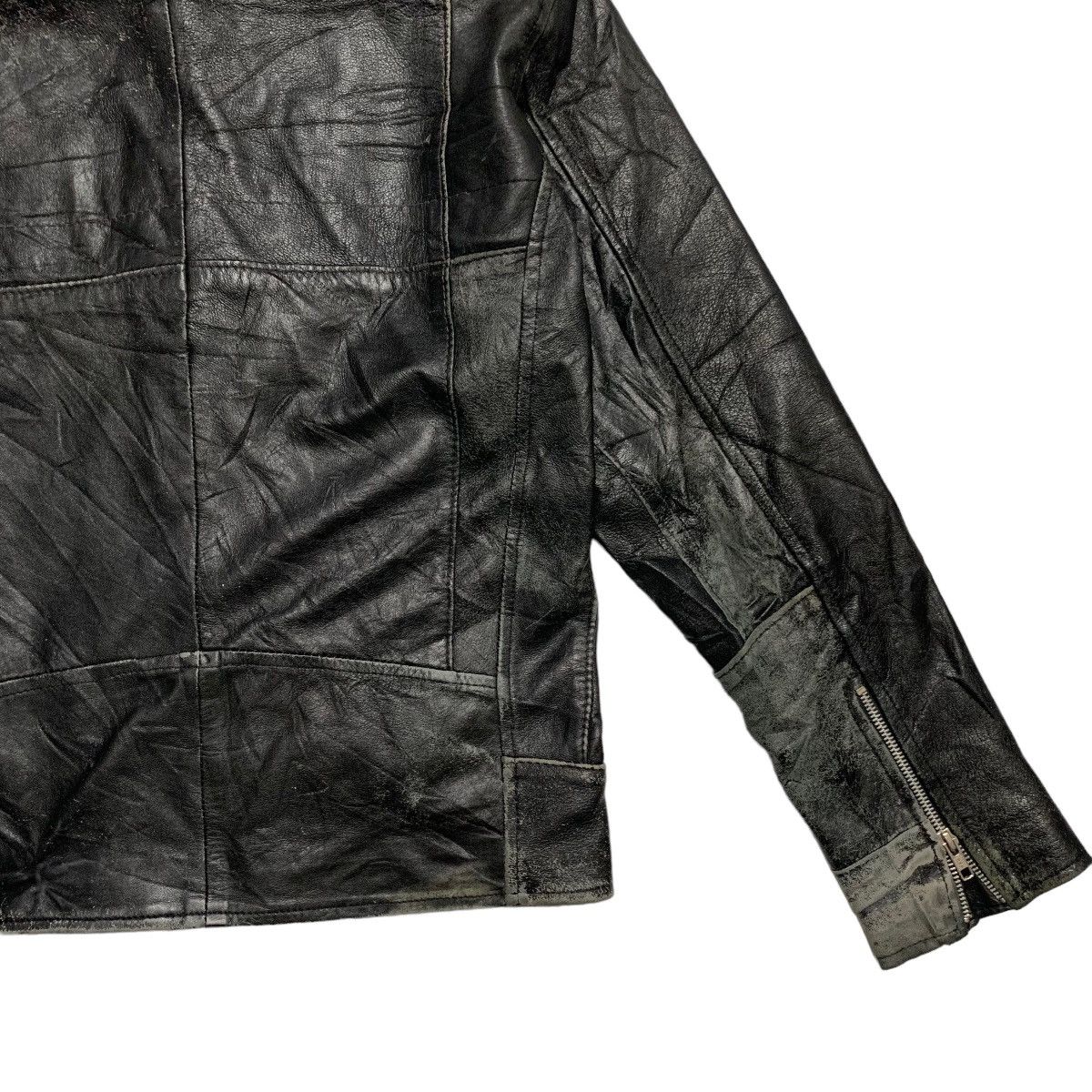 Other R Double Colar Leather Jacket Size US S / EU 44-46 / 1 - 11 Thumbnail