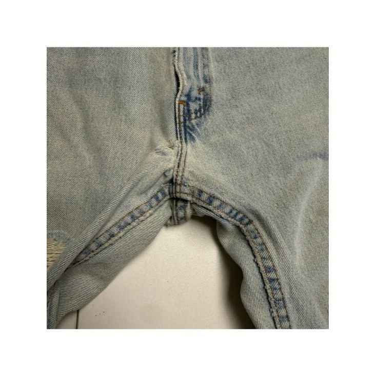 Levi's Vintage 90s Levis 505 Jeans Mens 34x30 (32x29) USA Light Was Size US 34 / EU 50 - 6 Thumbnail