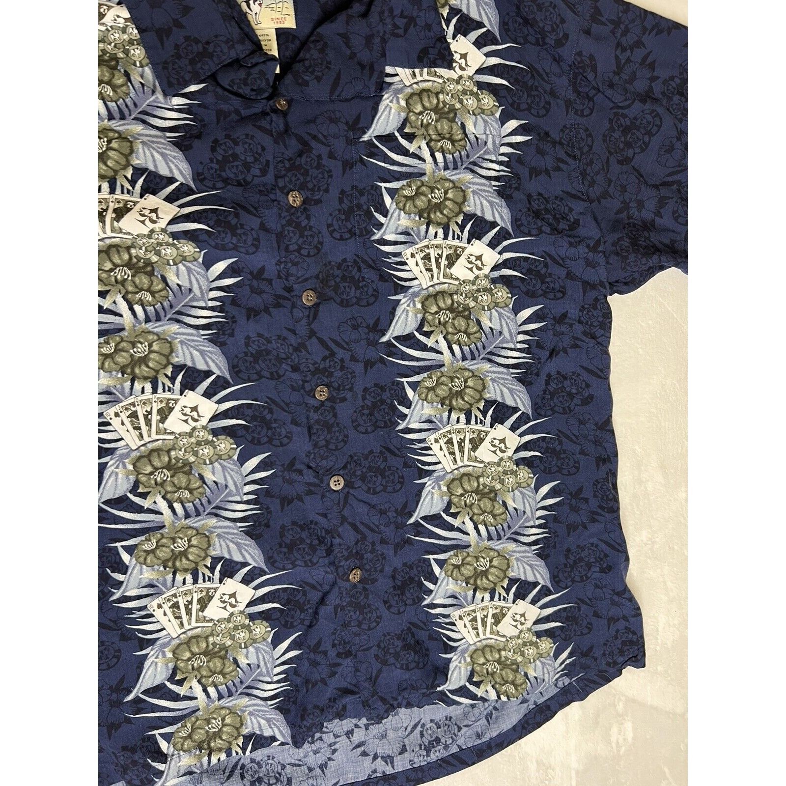 Big Dogs Vintage Big Dogs Hawaiian Button Up Shirt Size Large “Play t Size US L / EU 52-54 / 3 - 3 Thumbnail