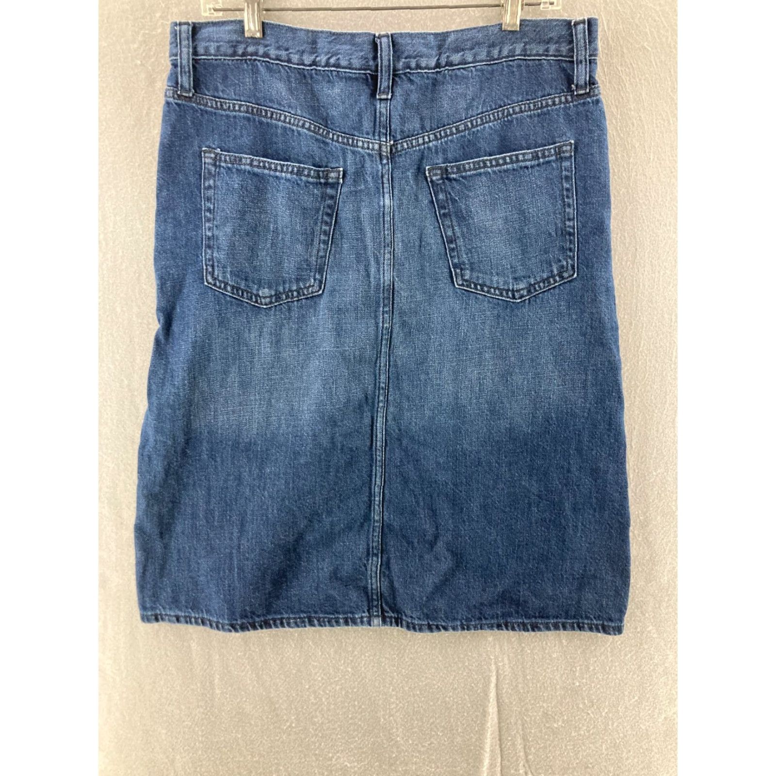 Gap Gap Jeans 1969 Skirt Womens 31 Denim Cotton Blue Knee Length 80s 90s Style Straight & Pencil Womens Size 24" / US 00 / IT 34 - 5 Thumbnail