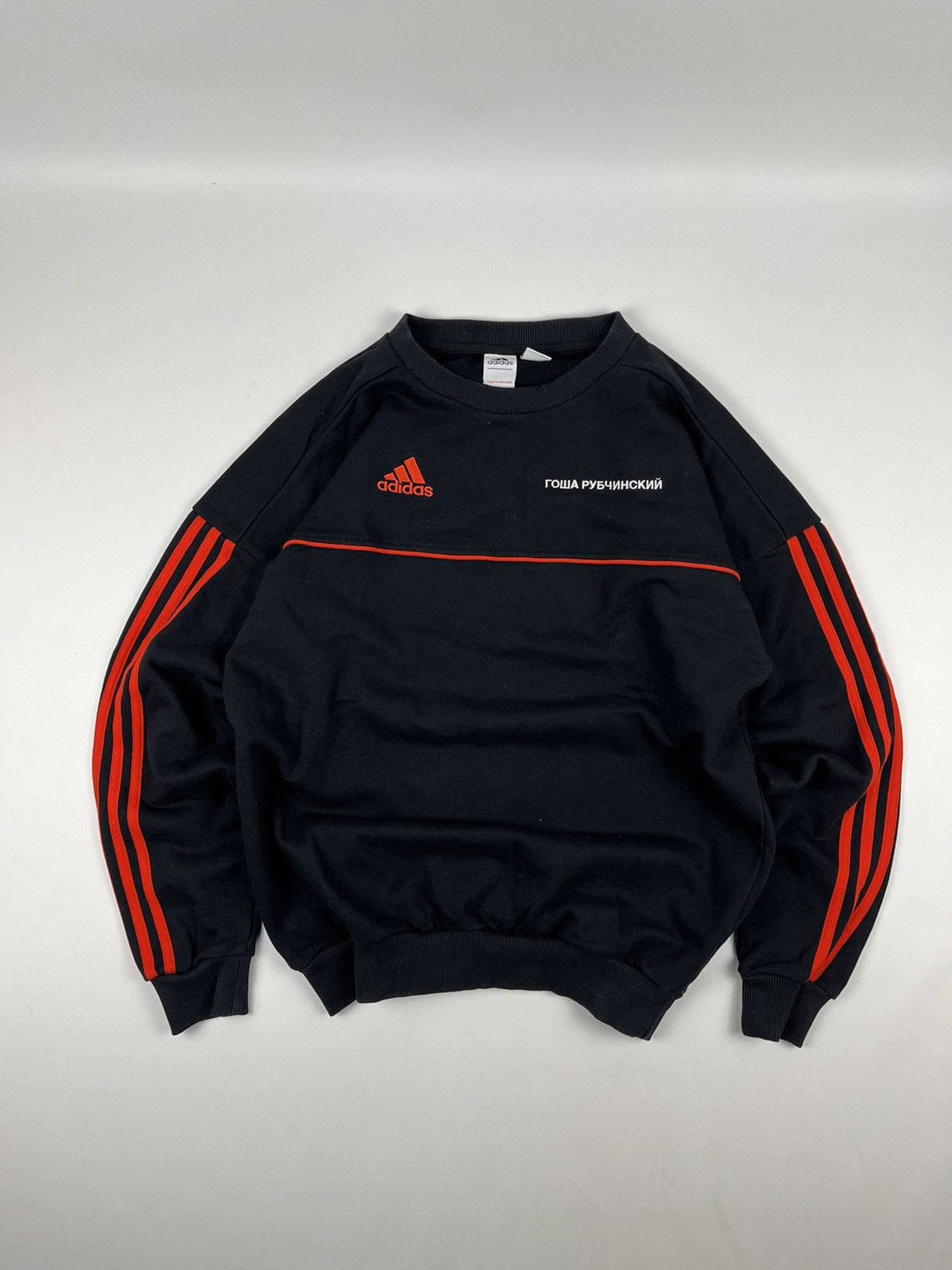 Adidas Gosha Rubchinskiy x Adidas Crewneck Oversized Sweatshirt 