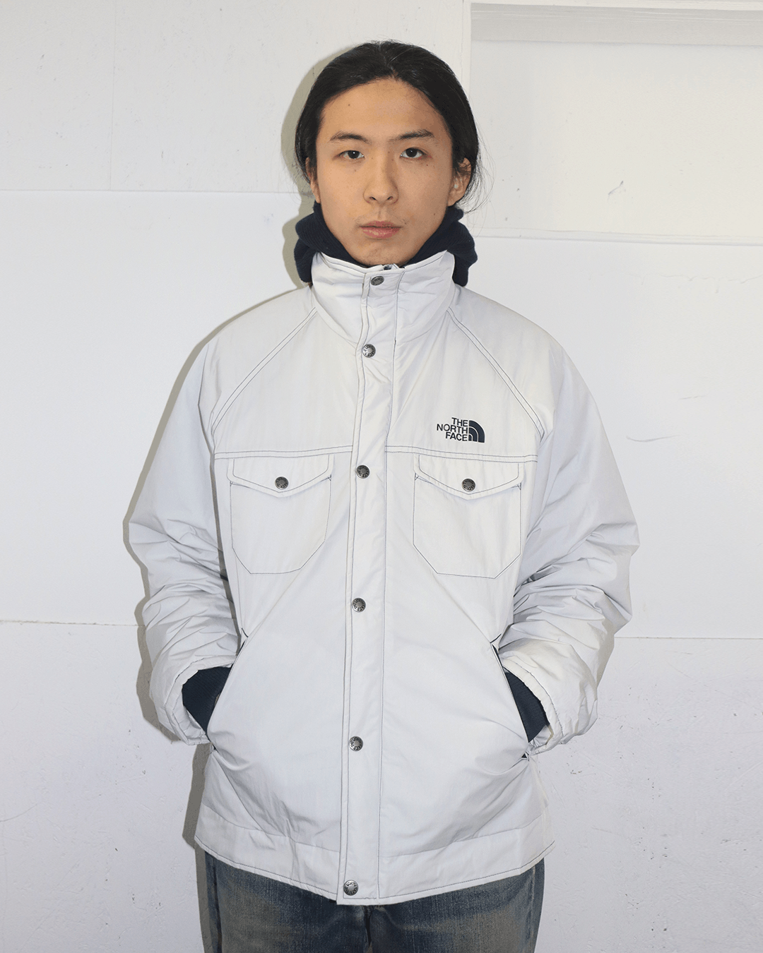 Junya Watanabe × The North Face Junya Watanabe x The North Face AD2018 White Zip Up Blouson Size US XL / EU 56 / 4 - 2 Thumbnail