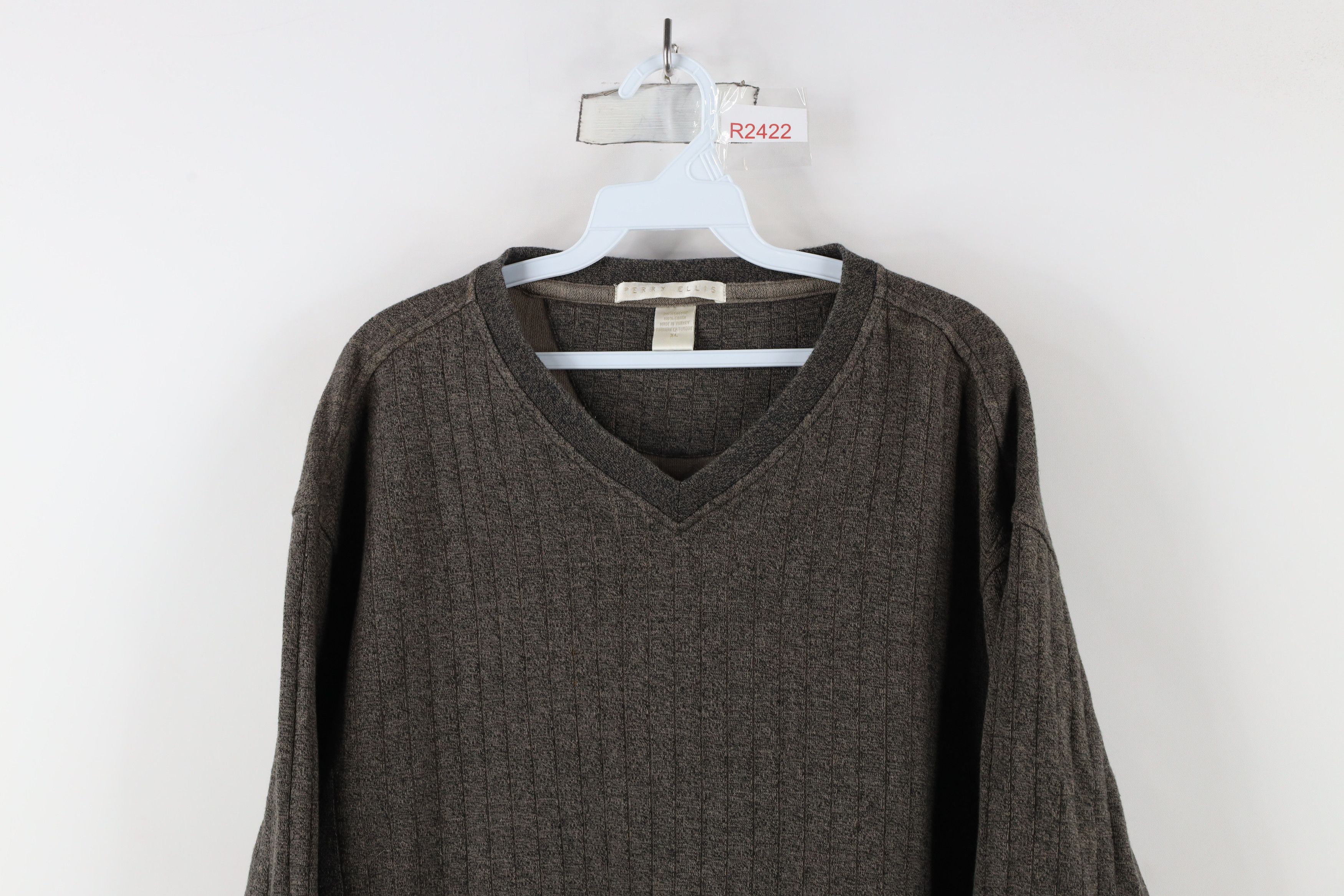 Vintage Vintage 90s Streetwear Heavyweight Long Sleeve T-Shirt Size US XL / EU 56 / 4 - 2 Thumbnail