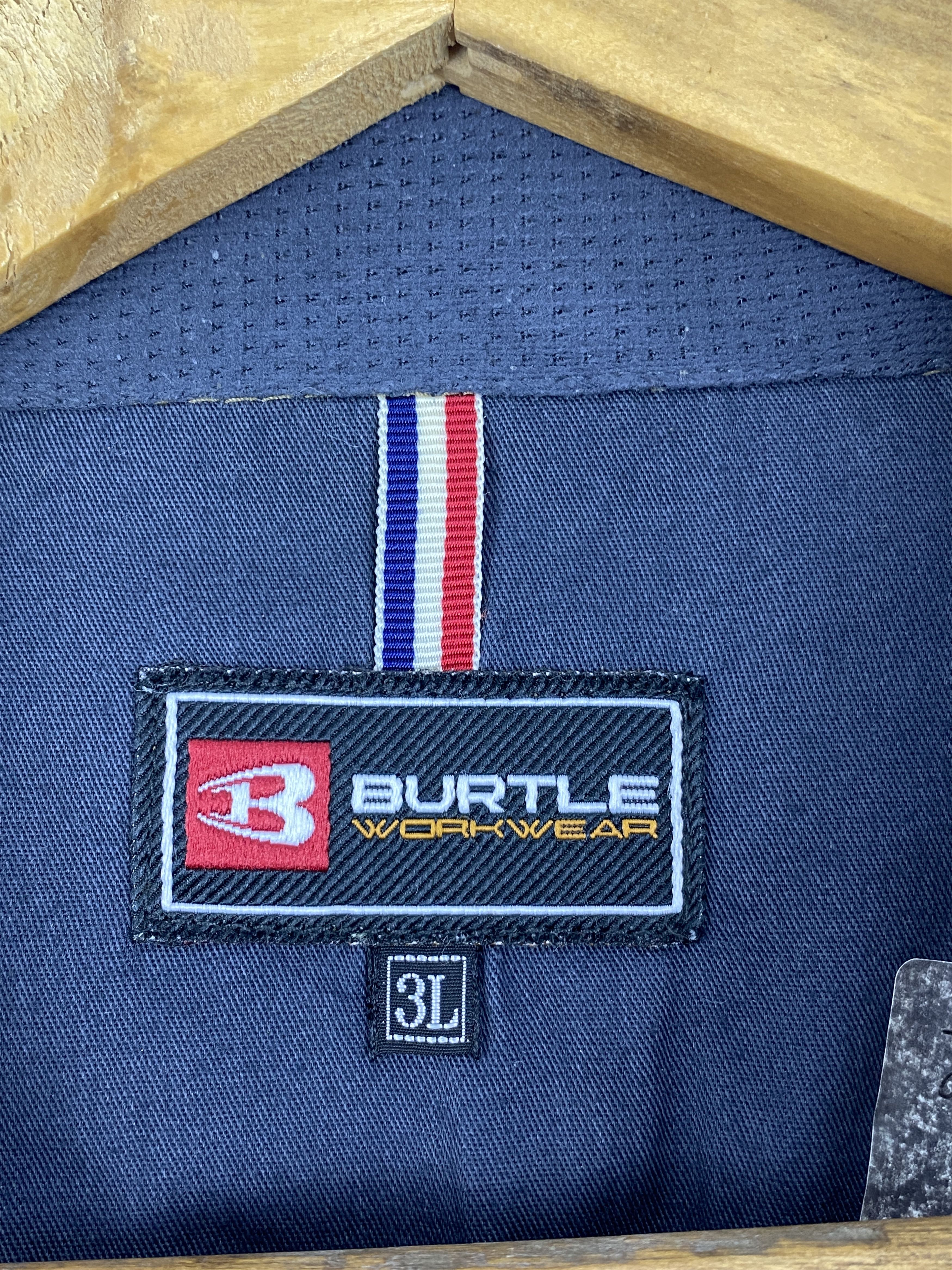 Japanese Brand Vintage Japanese Burtle Workwear Jacket JA0180 Size US XXL / EU 58 / 5 - 5 Thumbnail