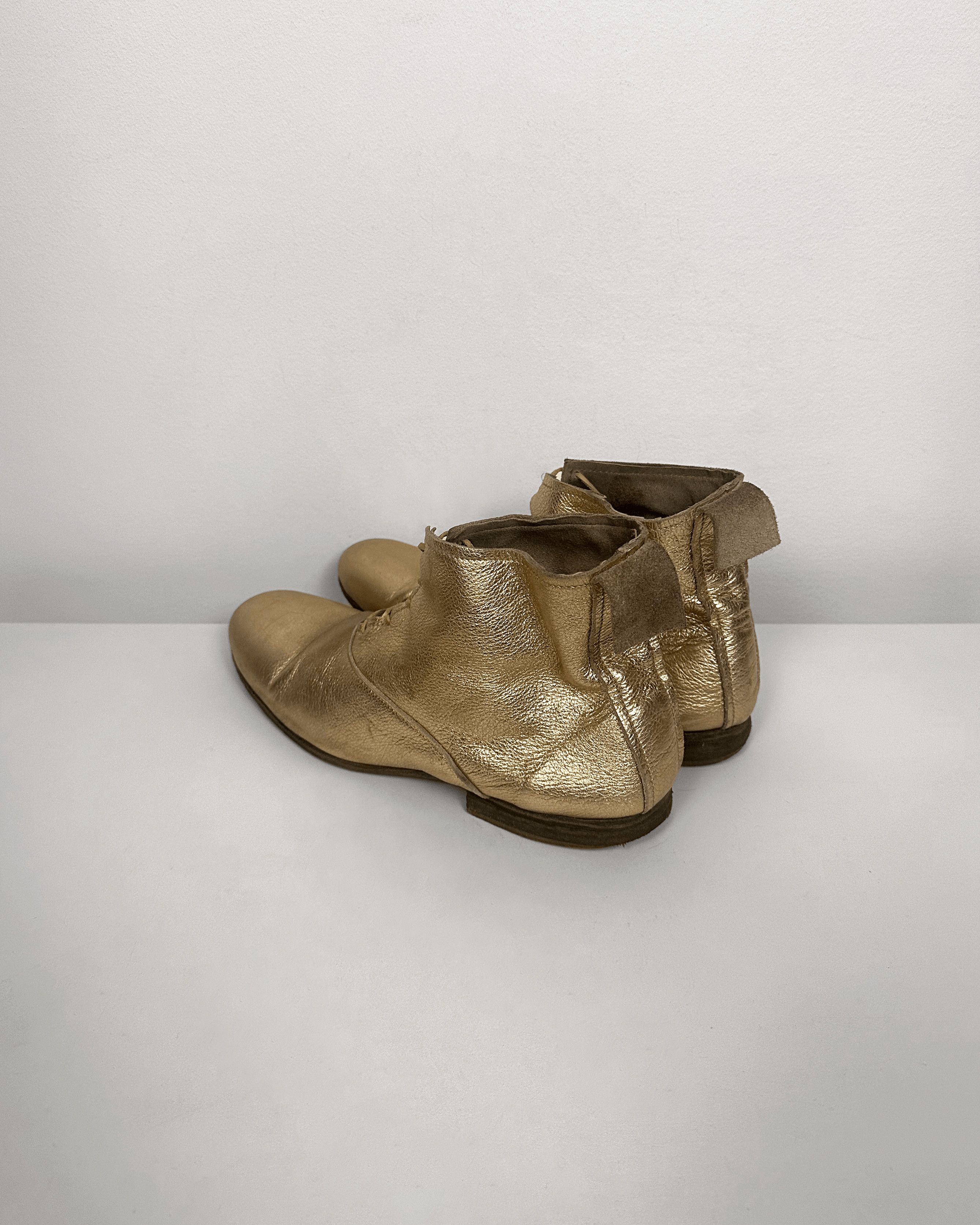 Elena Dawson Elena Dawson Golden Boots Size US 6 / EU 39 - 2 Thumbnail