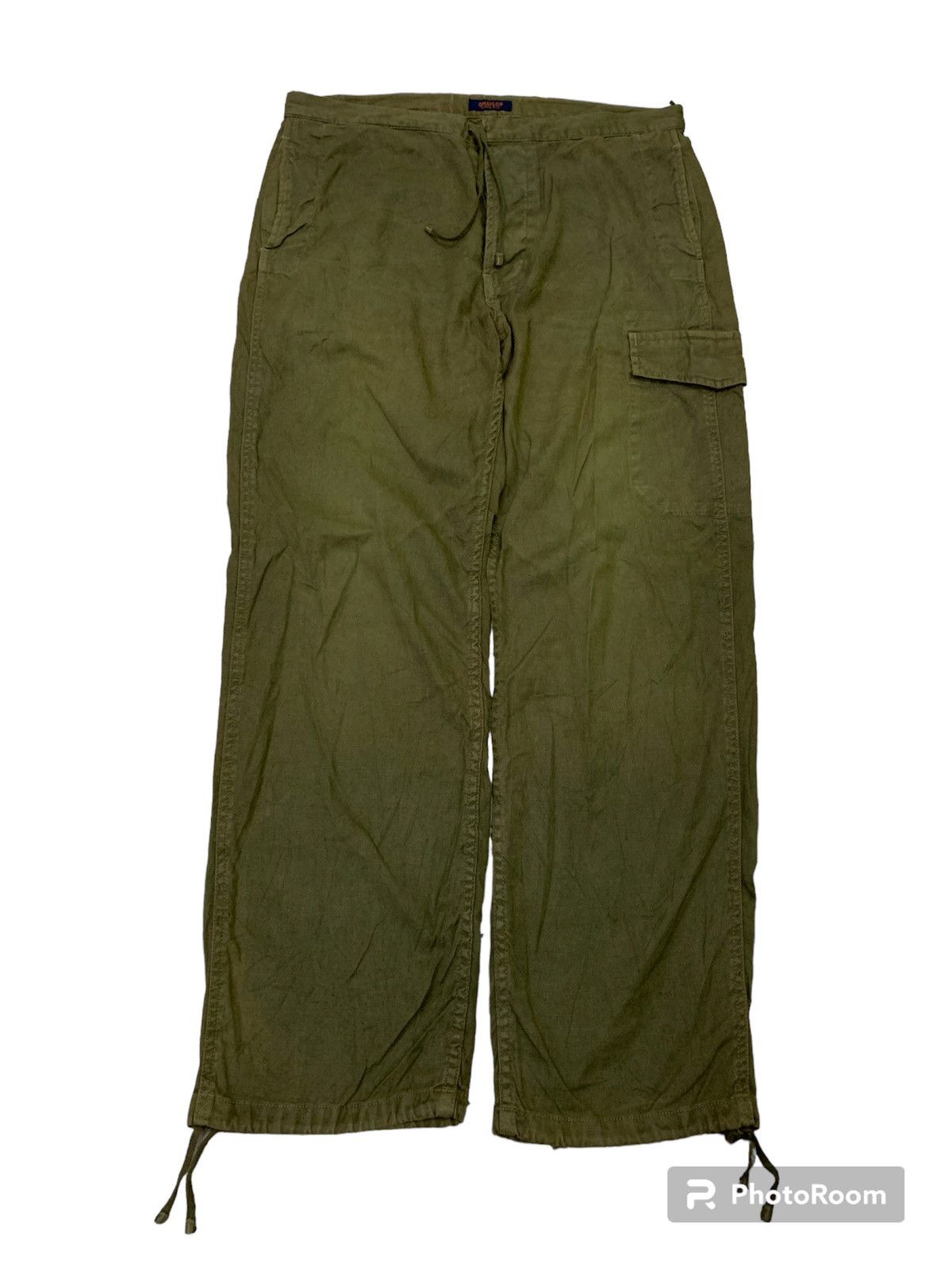 OMNIGOD 💥Vintage Omnigod Green Military Cargo Size US 33 - 1 Thumbnail