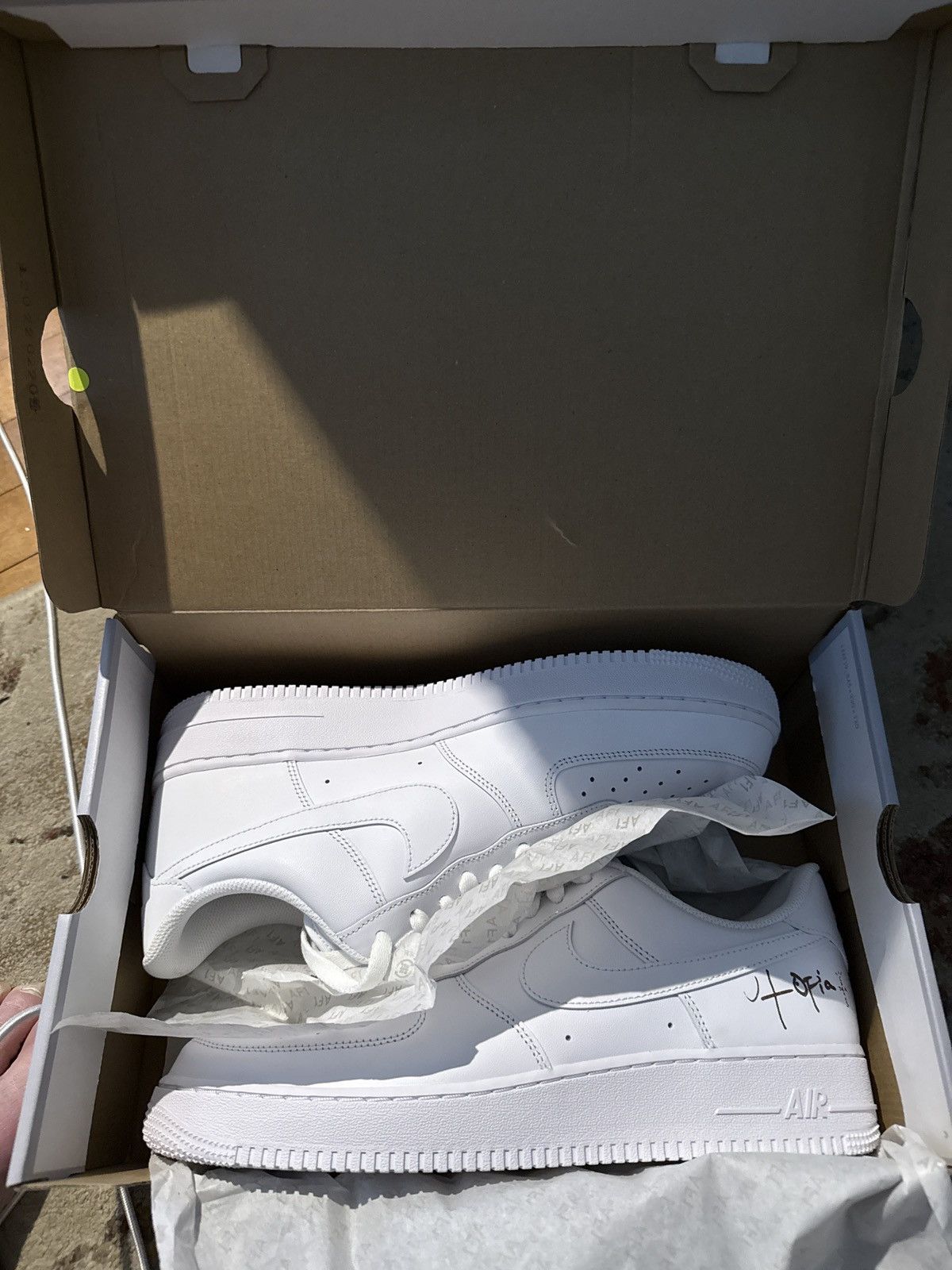 Nike × Travis Scott Nike x Travis Scott Air Force 1 ‘07 “Utopia” NEW! Size 12 Size US 12 / EU 45 - 5 Thumbnail